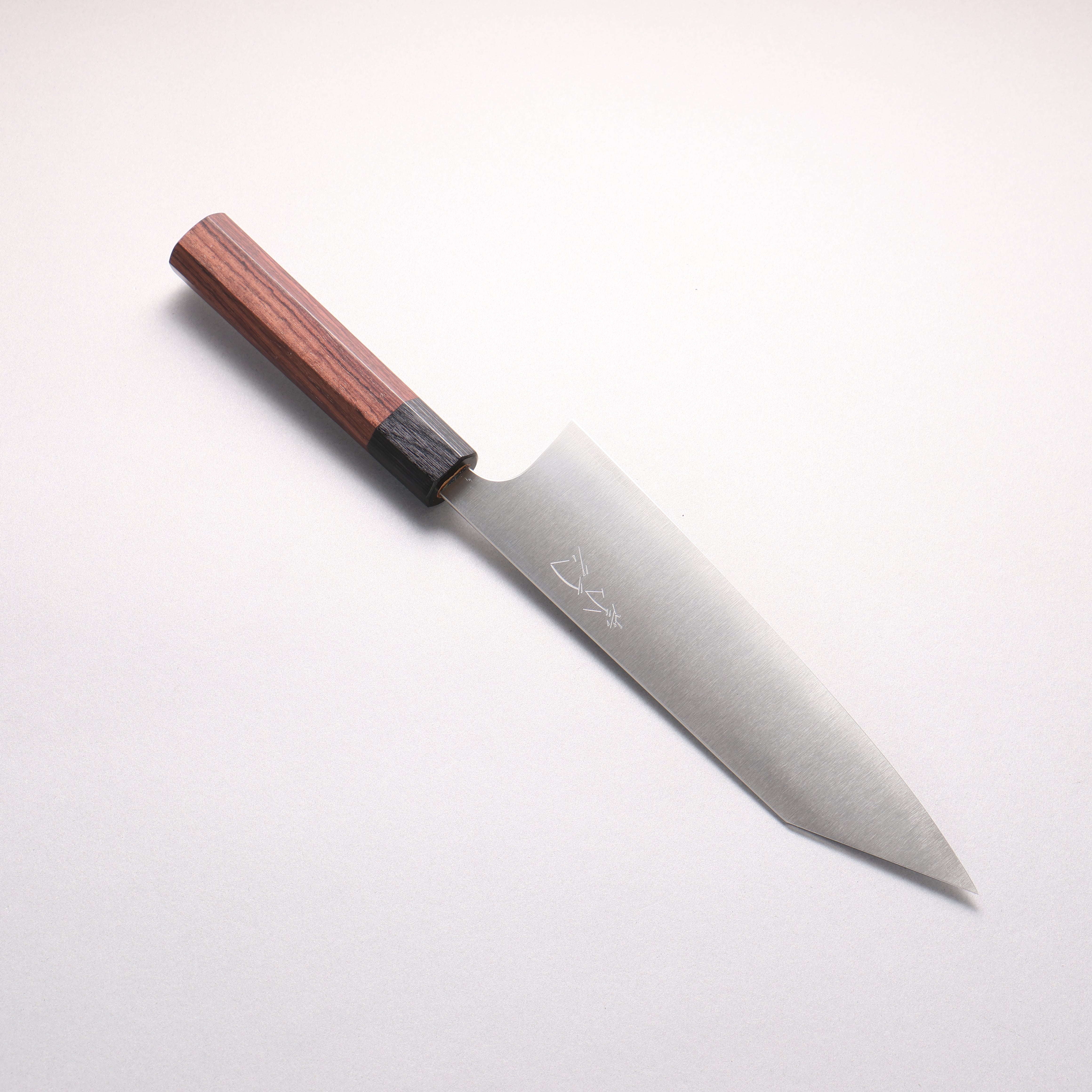 Shibata Takayuki Koutetsu Battleship SG2 Gyuto 190mm Rosewood (Ferrule: Black Pakka Wood) Handle - Japanny - Best Japanese Knife