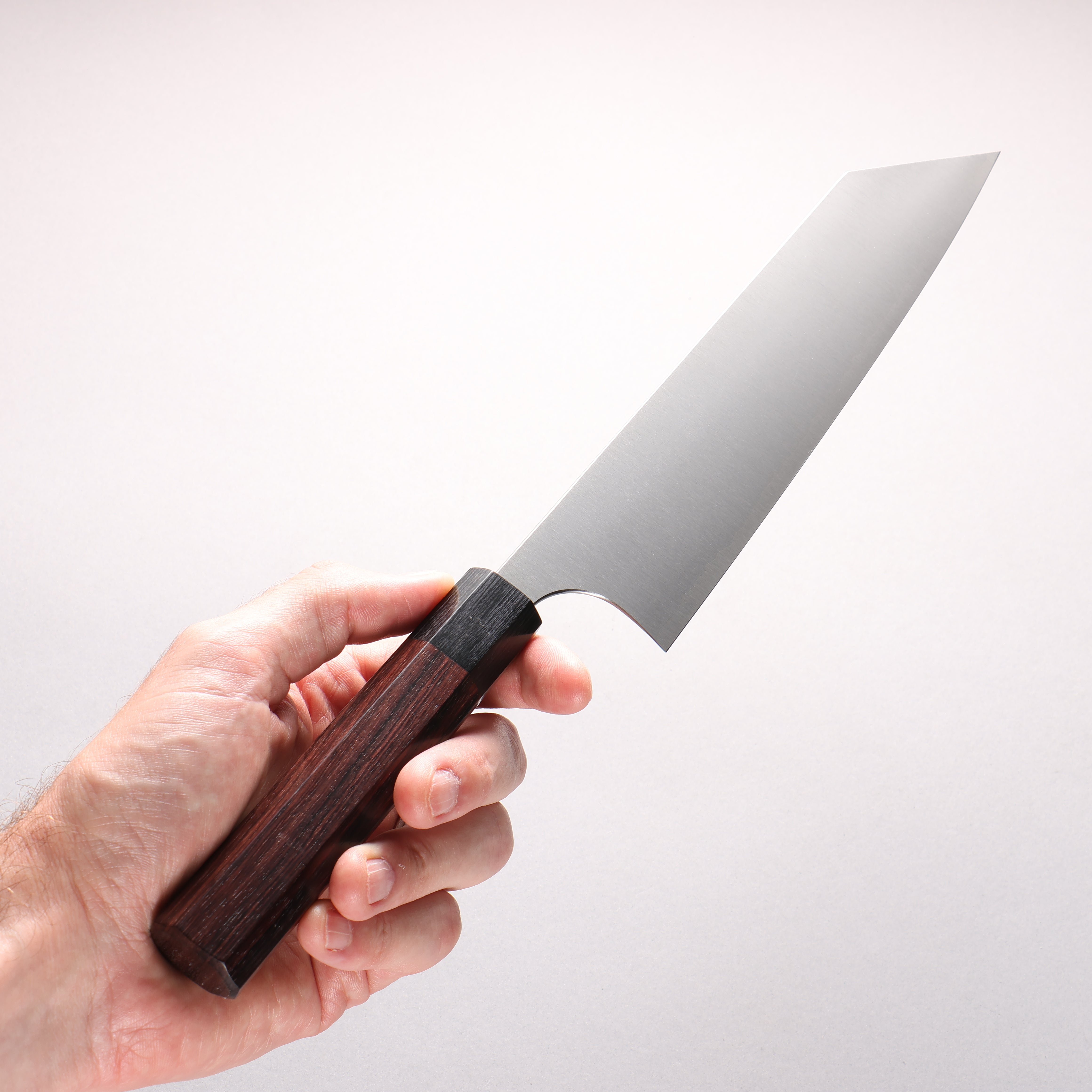 Shibata Takayuki Koutetsu SG2 Gyuto 210mm Rosewood (Ferrule: Black Pakka Wood) Handle - Japanny - Best Japanese Knife