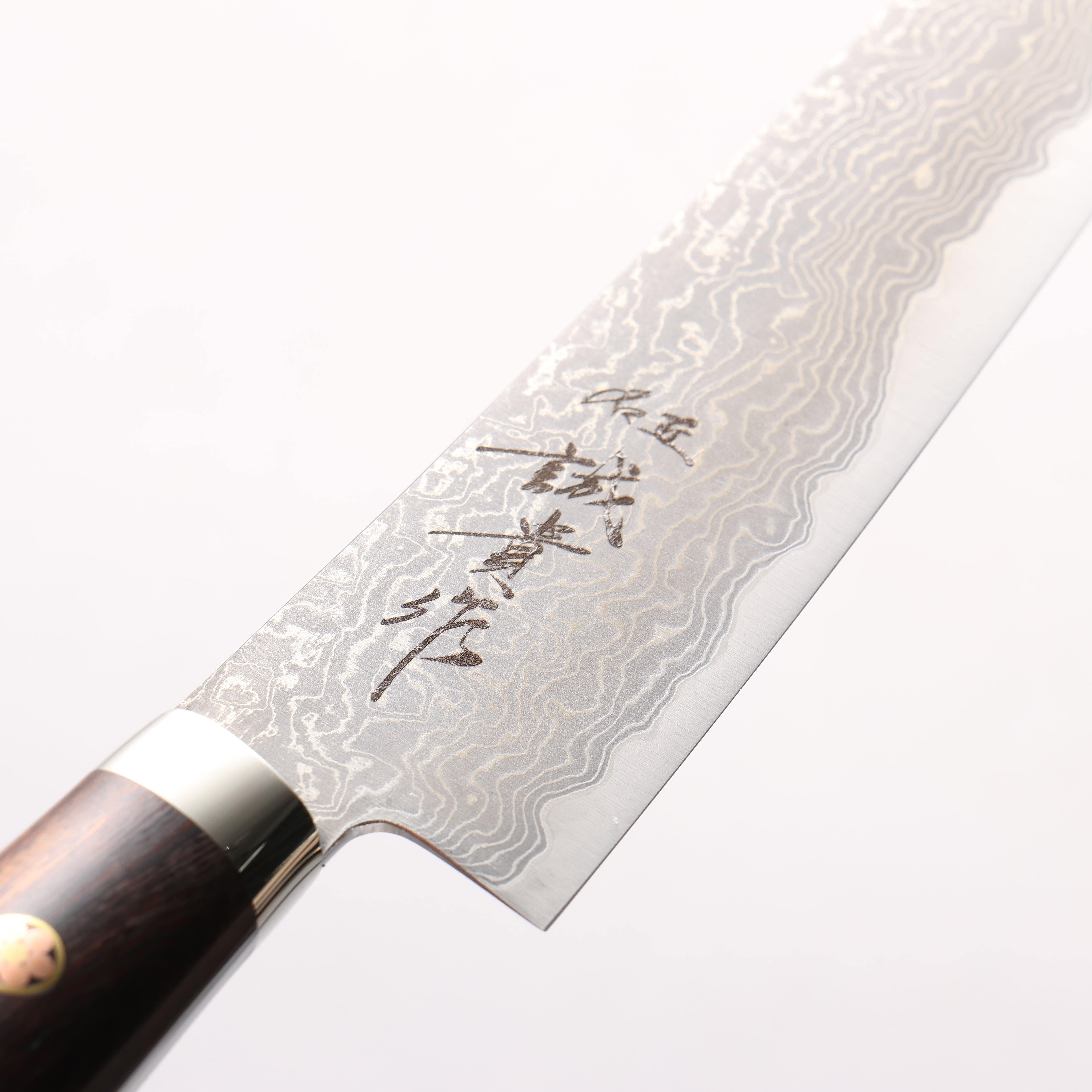 Shigeki Tanaka SG2 Damascus Petty-Utility 150mm Ironwood Handle - Japanny - Best Japanese Knife