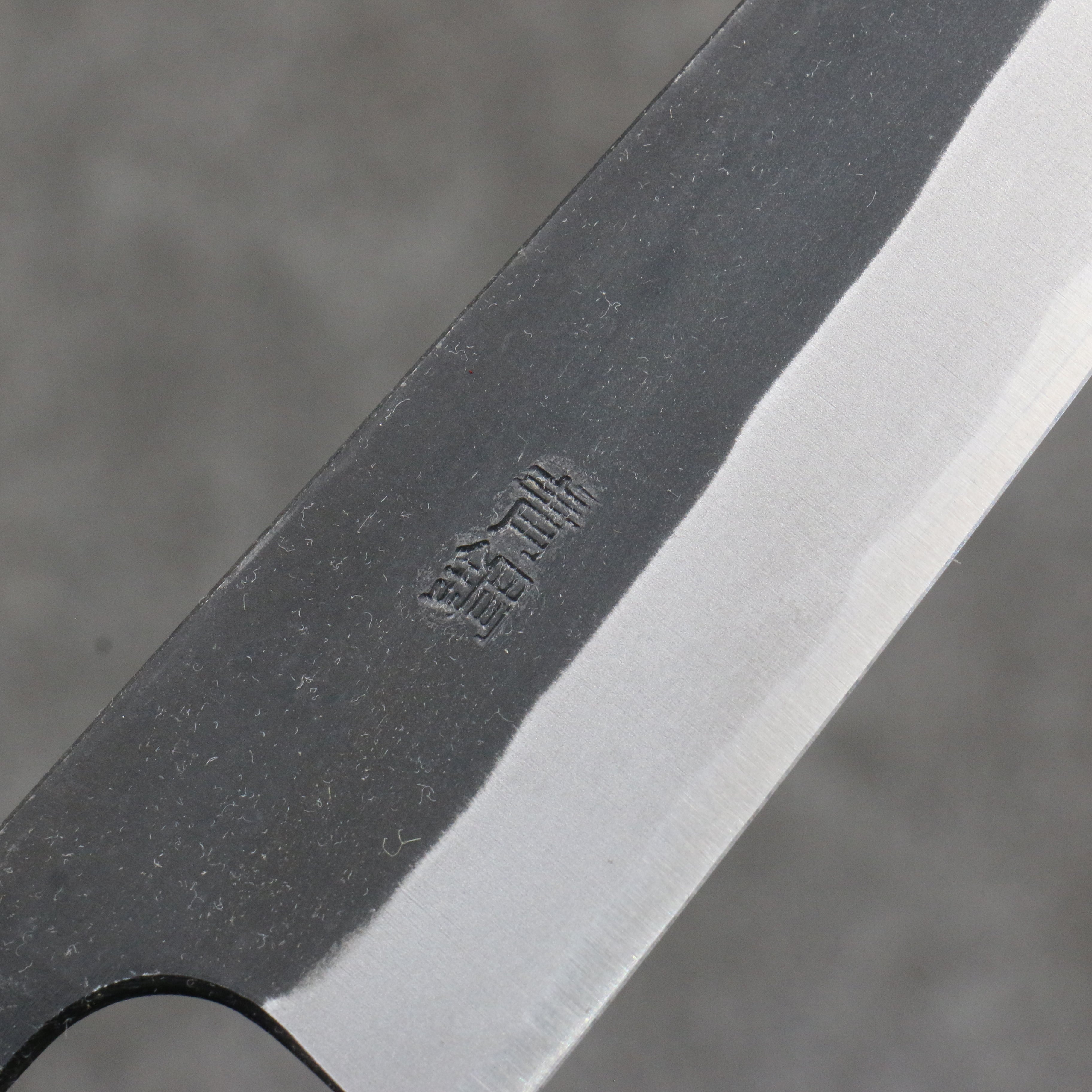 Nao Yamamoto Blue Steel Kurouchi Petty-Utility  150mm Walnut Handle - Japanny - Best Japanese Knife