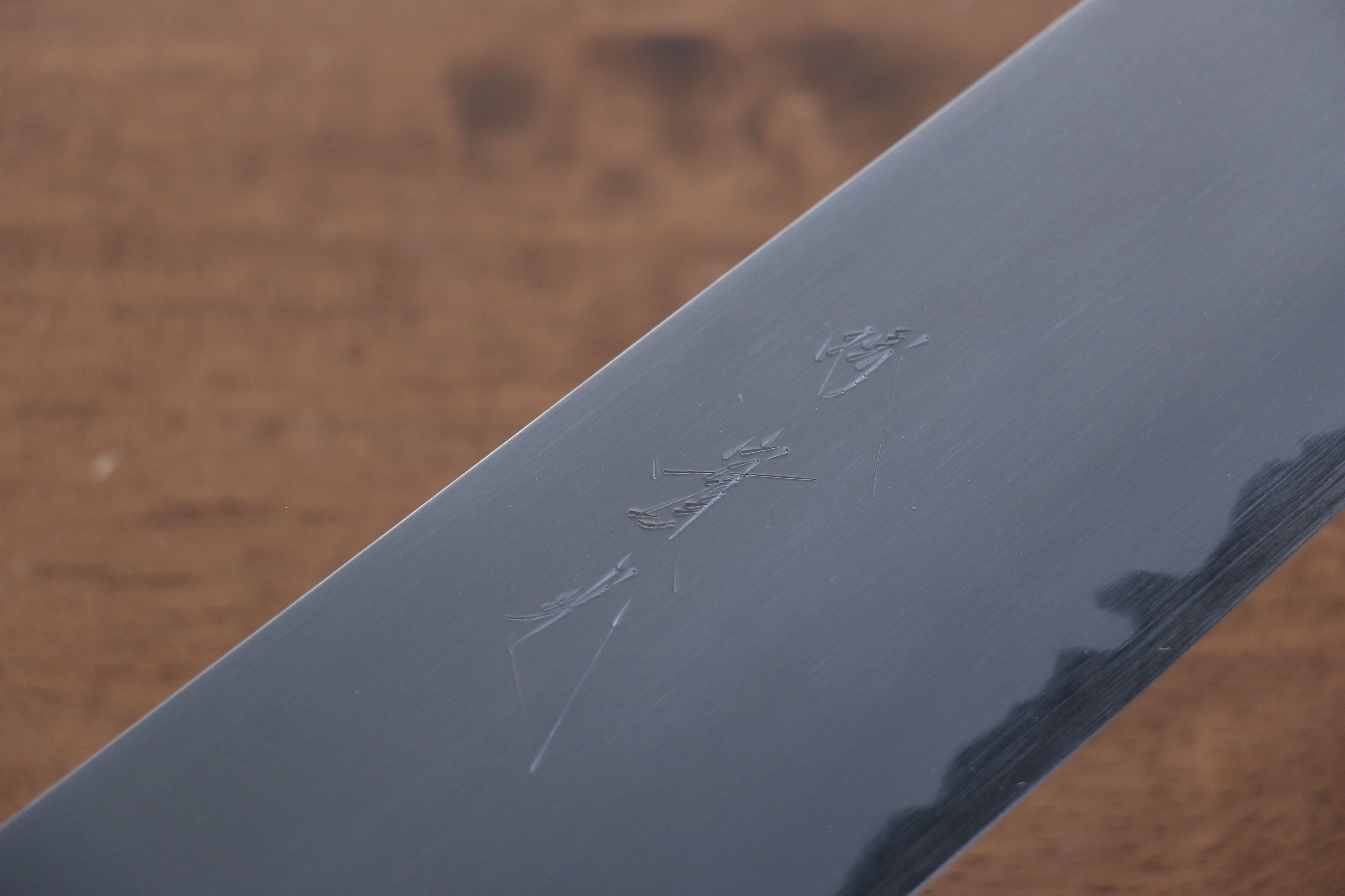 Jikko White Steel No.2 Gyuto  300mm Shitan Handle - Japanny - Best Japanese Knife