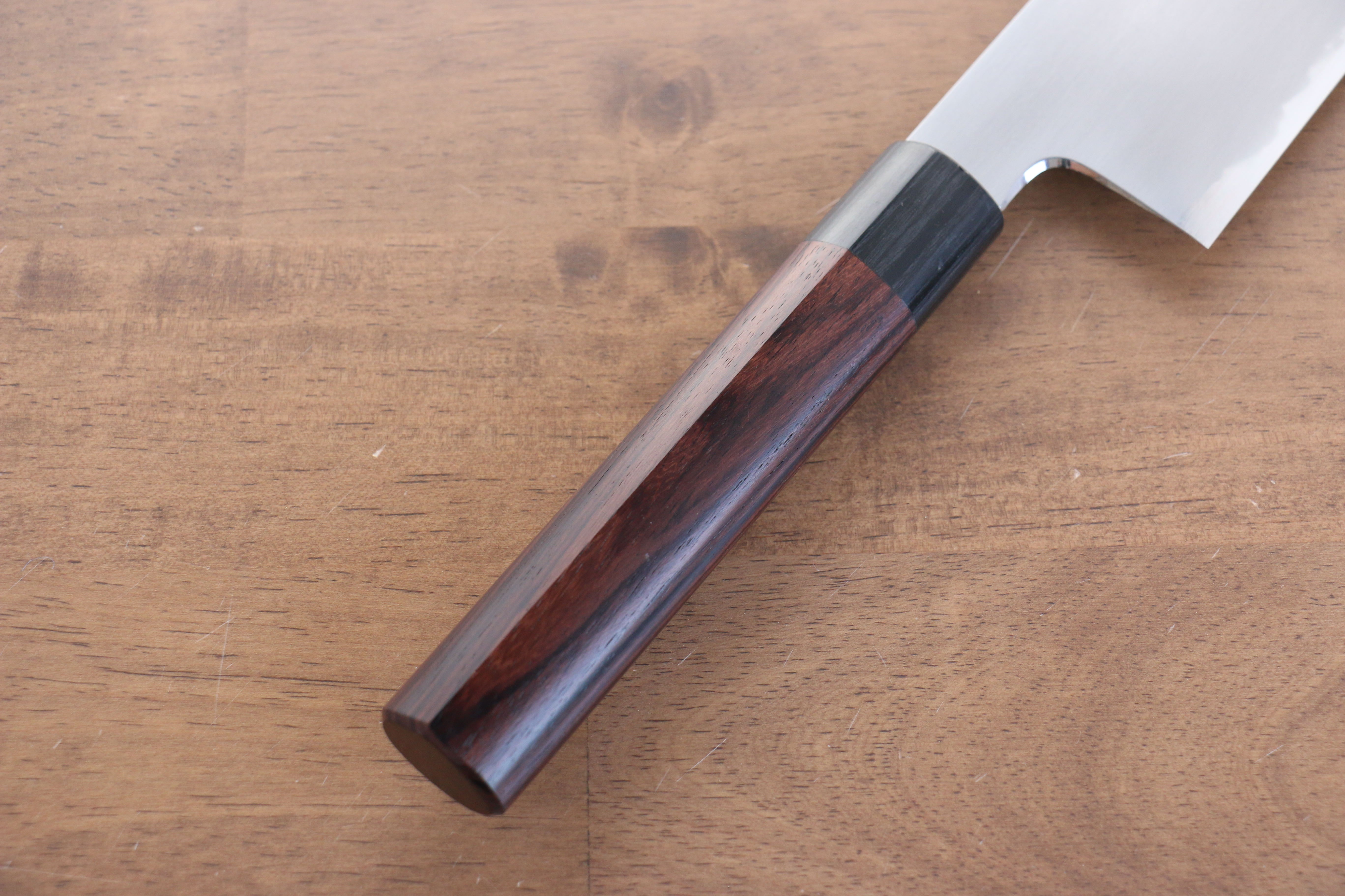 Jikko White Steel No.2 Gyuto  300mm Shitan Handle - Japanny - Best Japanese Knife