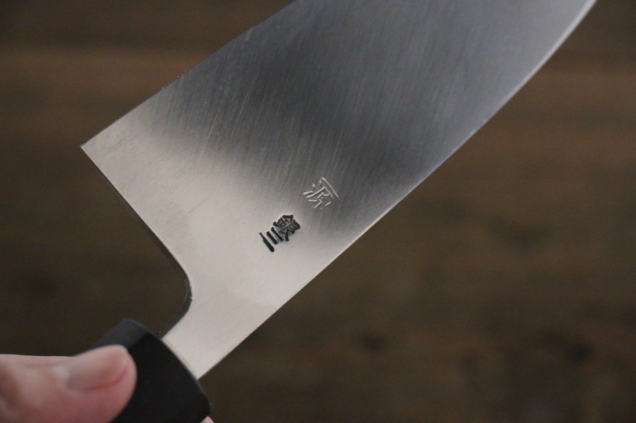 Shigeki Tanaka Silver Steel No.3 Deba 165mm Walnut Handle - Japanny - Best Japanese Knife