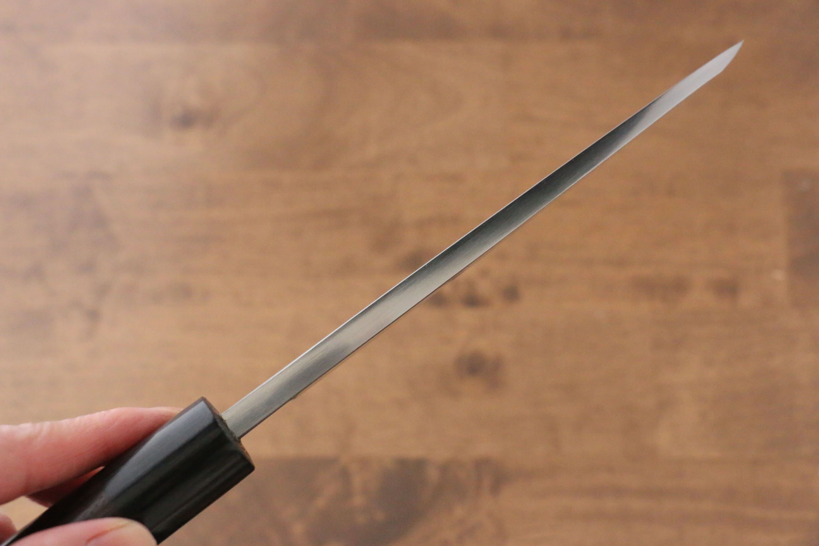 Jikko Silver Steel No.3 Deba  150mm Shitan Handle - Japanny - Best Japanese Knife
