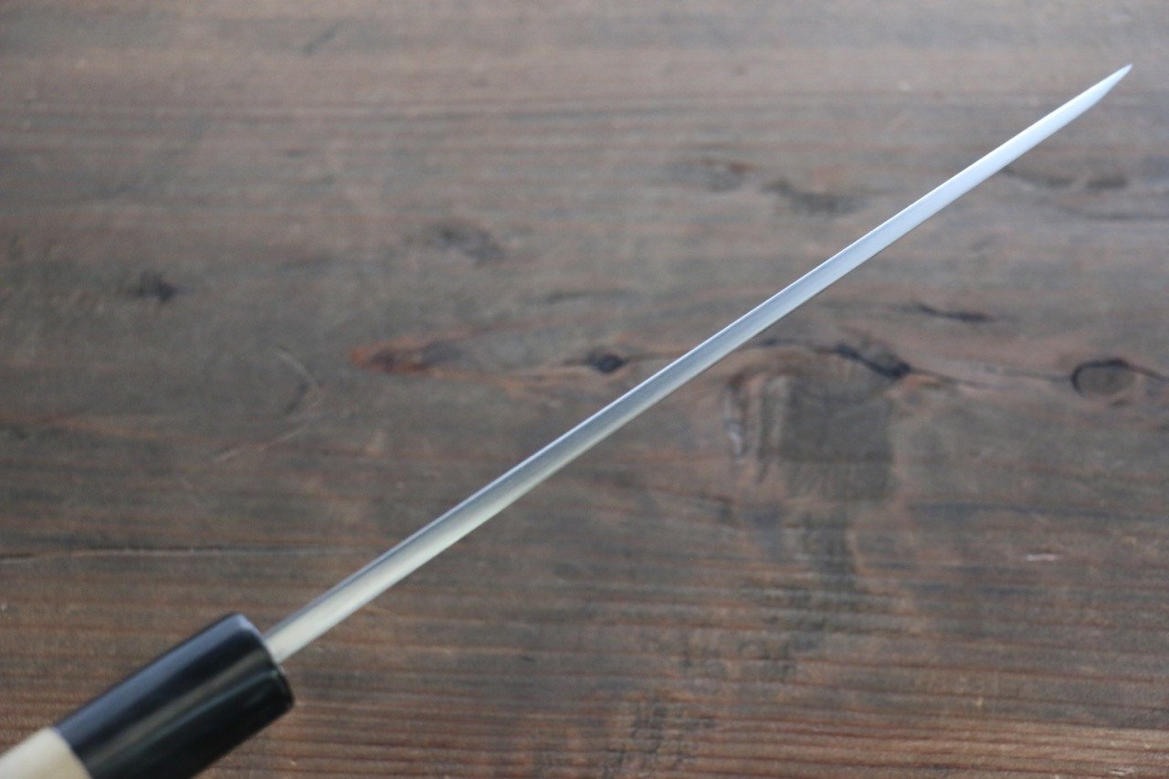 Sukenari White Steel No.2 Hongasumi Hoso Deba Magnolia Handle - Japanny - Best Japanese Knife