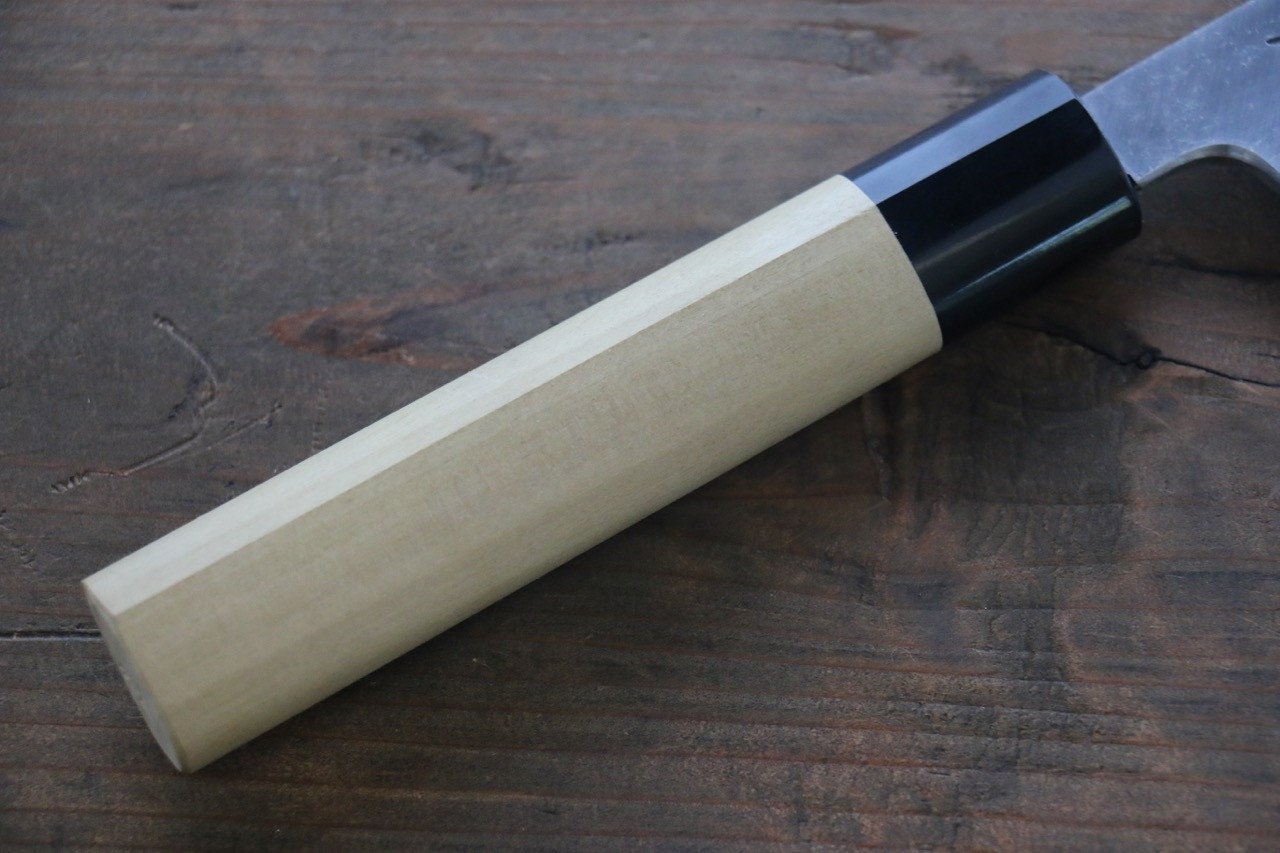 Sukenari White Steel No.2 Hongasumi Kamagata Usuba Magnolia Handle - Japanny - Best Japanese Knife
