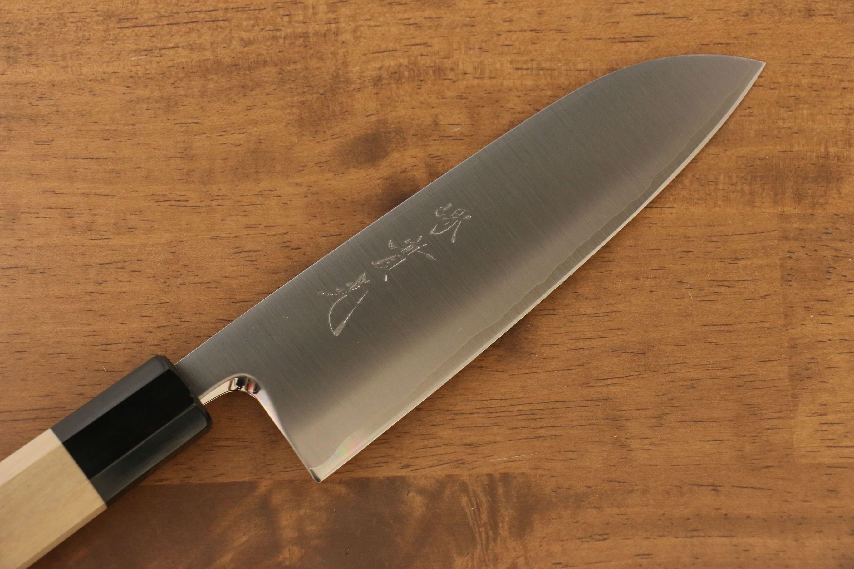 Jikko SG2 Santoku  165mm Magnolia Handle - Japanny - Best Japanese Knife