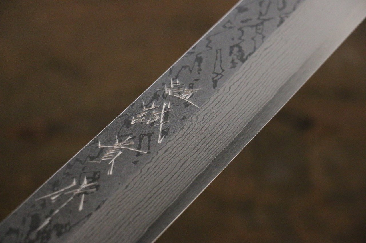 Shigeki Tanaka VG10 Sakimaru Takohiki 330mm Walnut Handle - Japanny - Best Japanese Knife