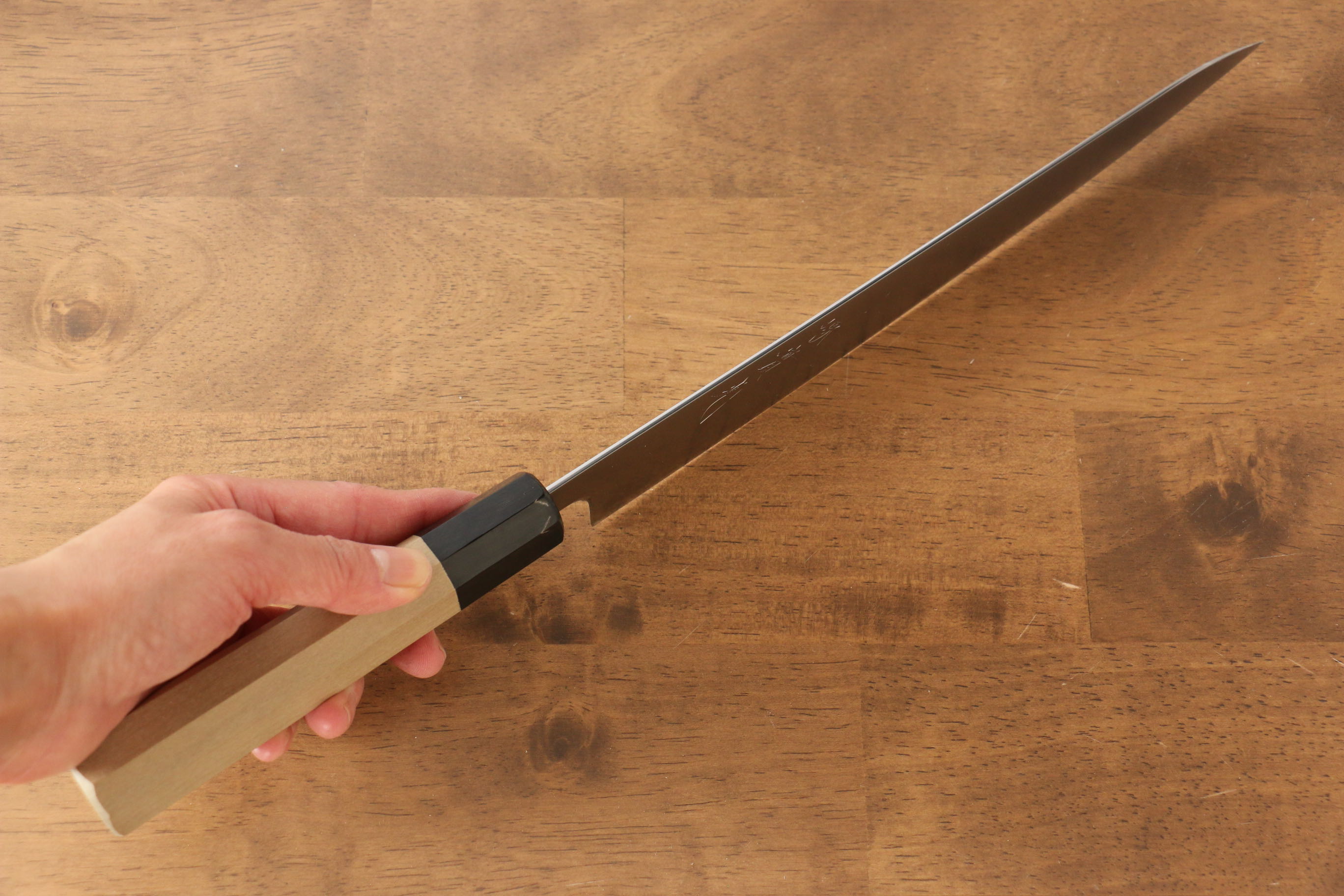 Jikko SG2 Sujihiki  240mm Magnolia Handle - Japanny - Best Japanese Knife