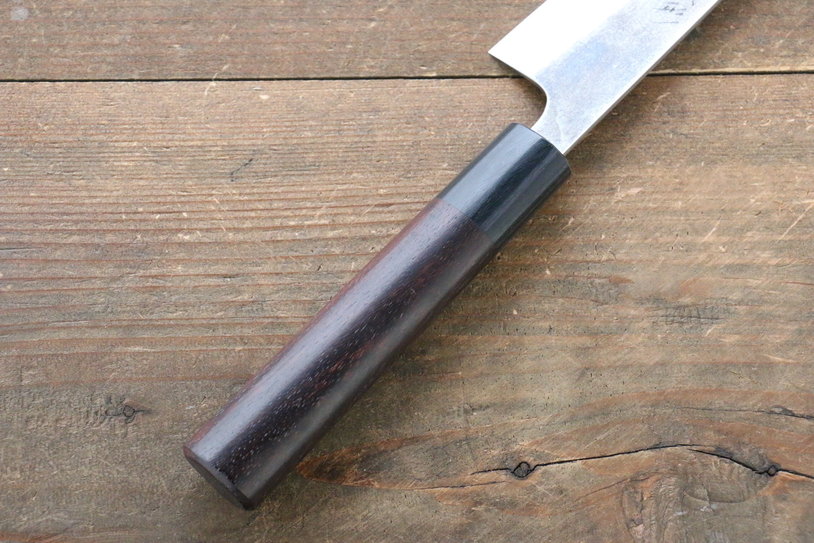 Shungo Ogata SG2 Kurouchi Petty-Utility 140mm Shitan Handle - Japanny - Best Japanese Knife