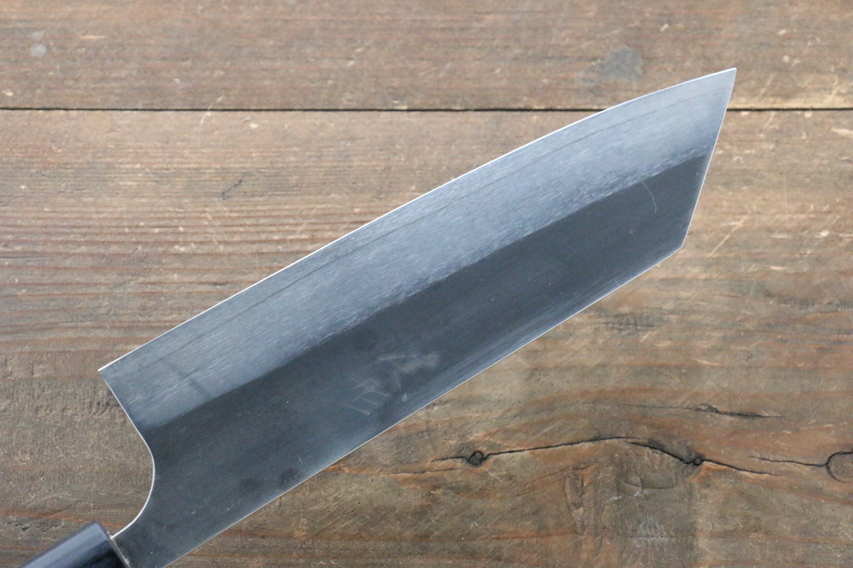 Shungo Ogata SG2 Kurouchi Black Finished Bunka 180mm Shitan Handle - Japanny - Best Japanese Knife