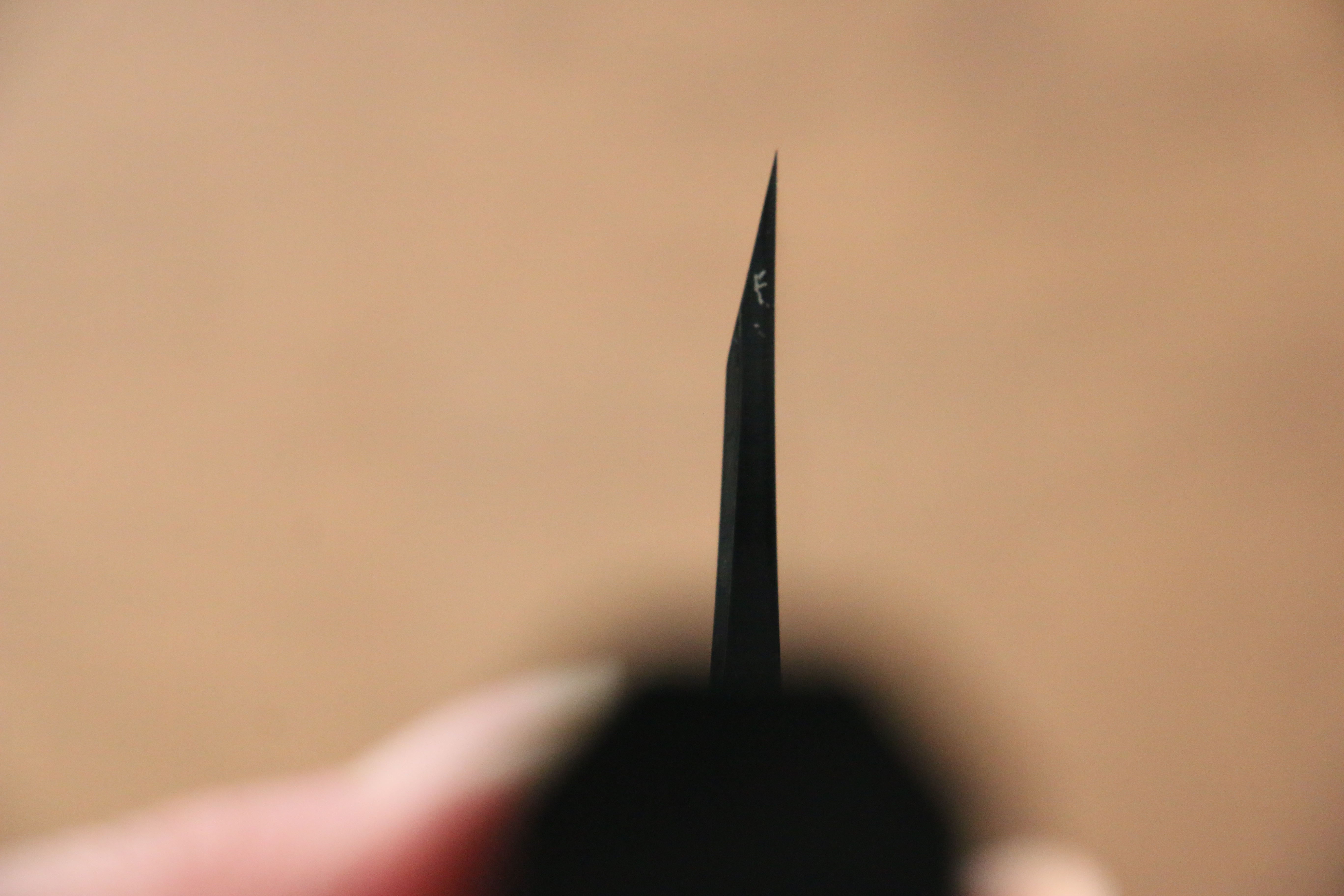 Jikko Ginza White Steel Black dyeing Kiritsuke Deba  150mm Ebony Wood Handle - Japanny - Best Japanese Knife