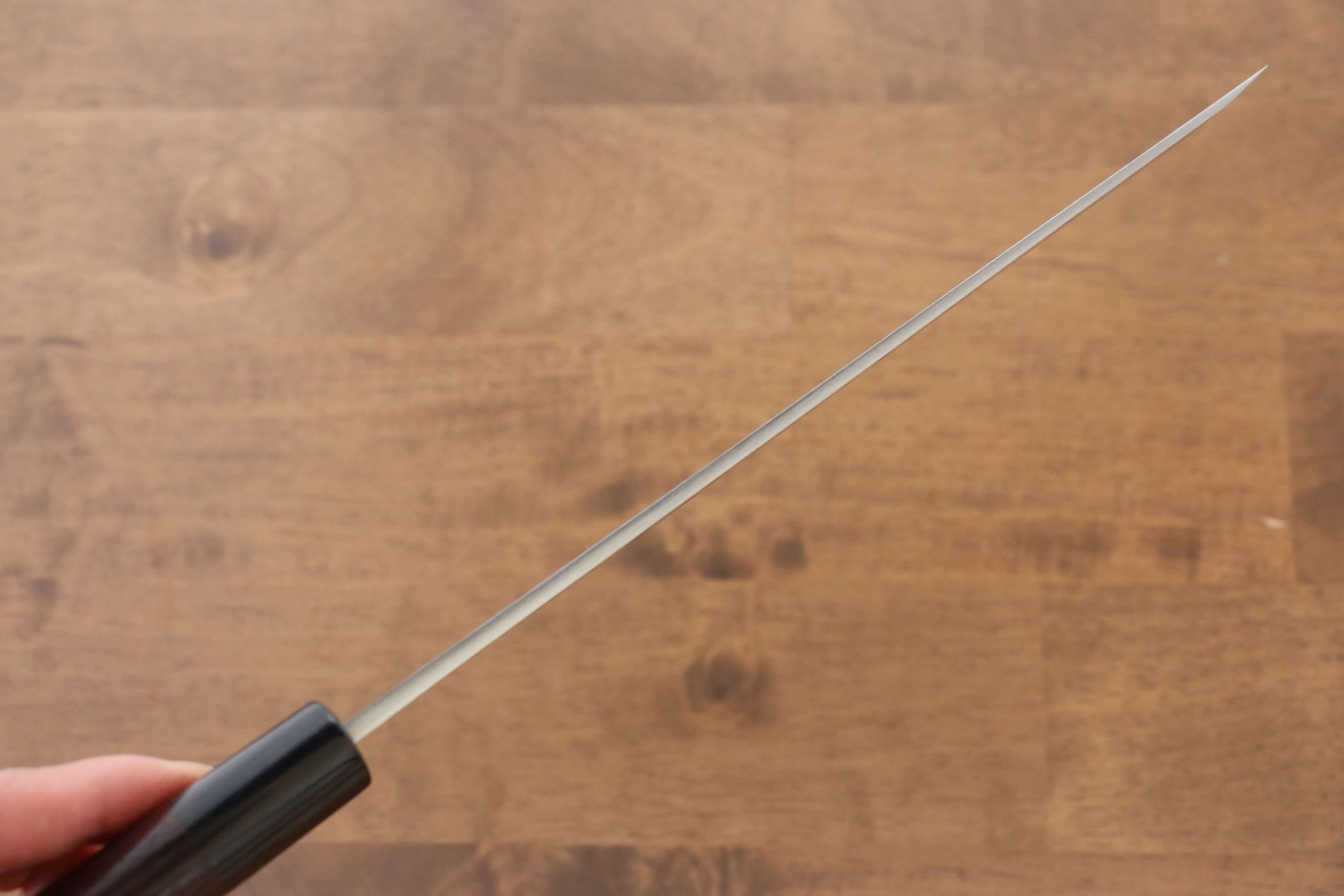 Jikko White Steel No.2 Sakimaru Yanagiba  210mm Shitan Handle - Japanny - Best Japanese Knife