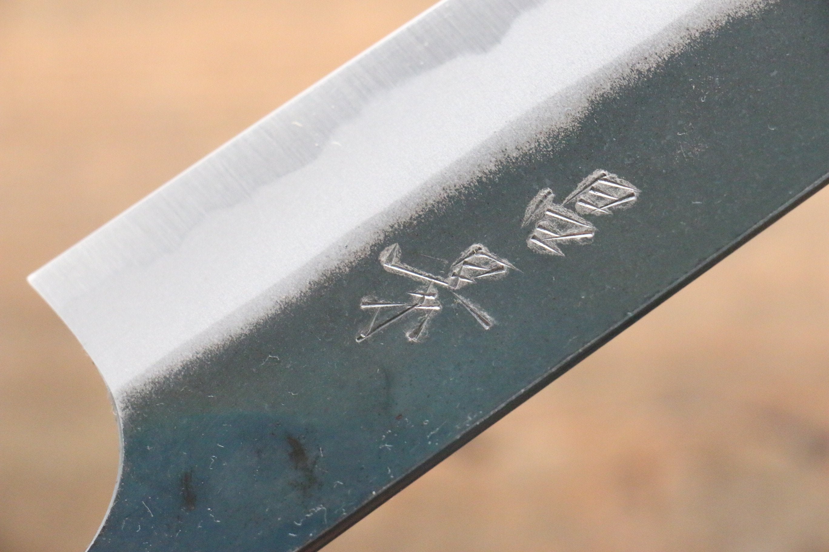 Masakage Masakage Mizu Blue Steel No.2 Black Finished Gyuto 210mm with American Cherry Handle - Japanny - Best Japanese Knife