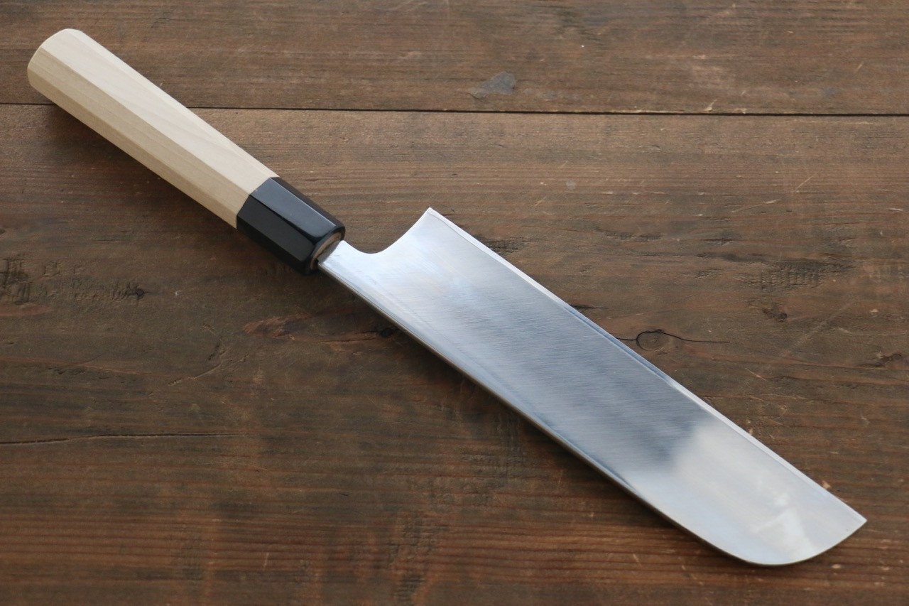 Sukenari Blue Steel No.2 Kamagata Usuba Magnolia Handle - Japanny - Best Japanese Knife