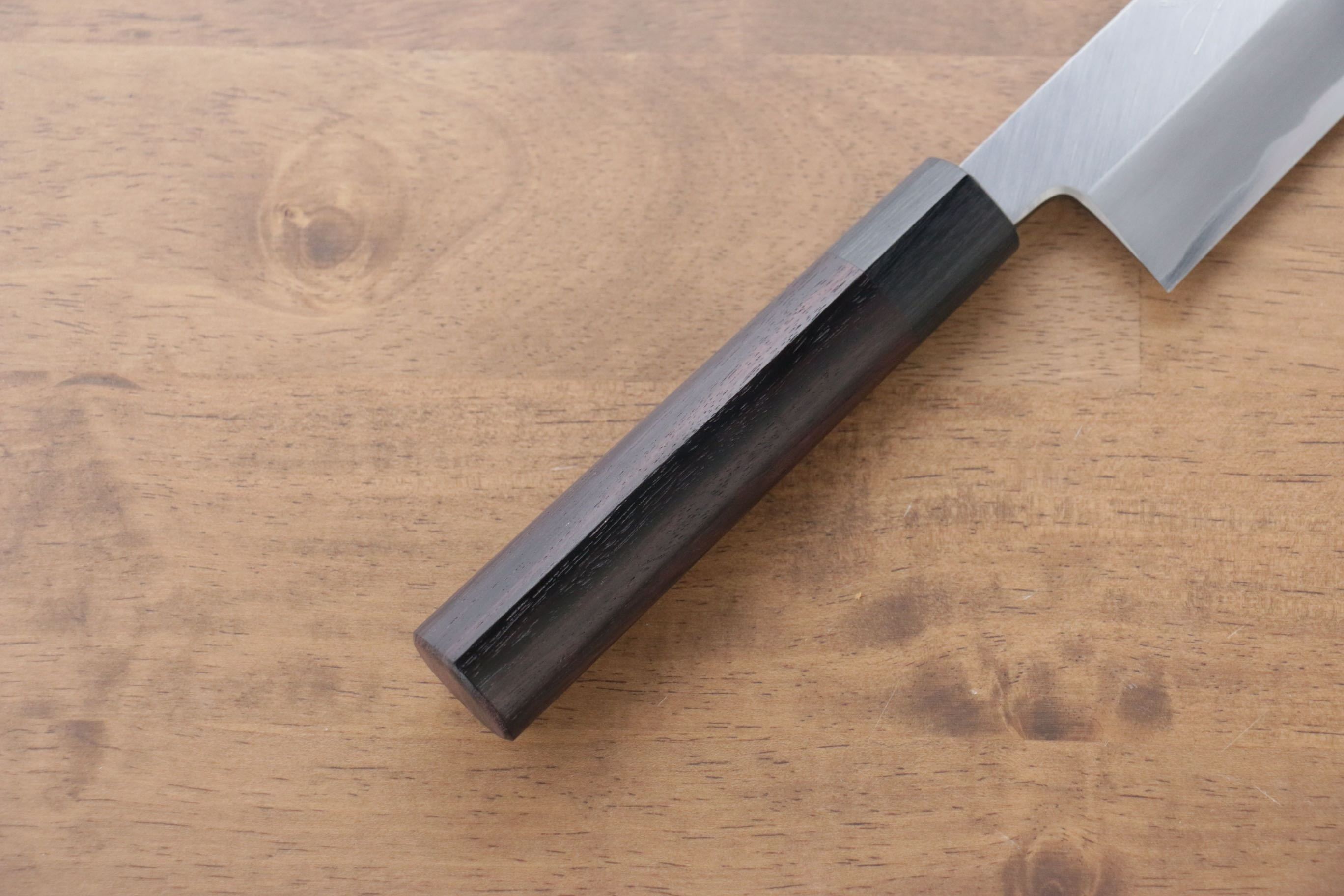 Jikko White Steel No.2 Usuba  180mm Shitan Handle - Japanny - Best Japanese Knife