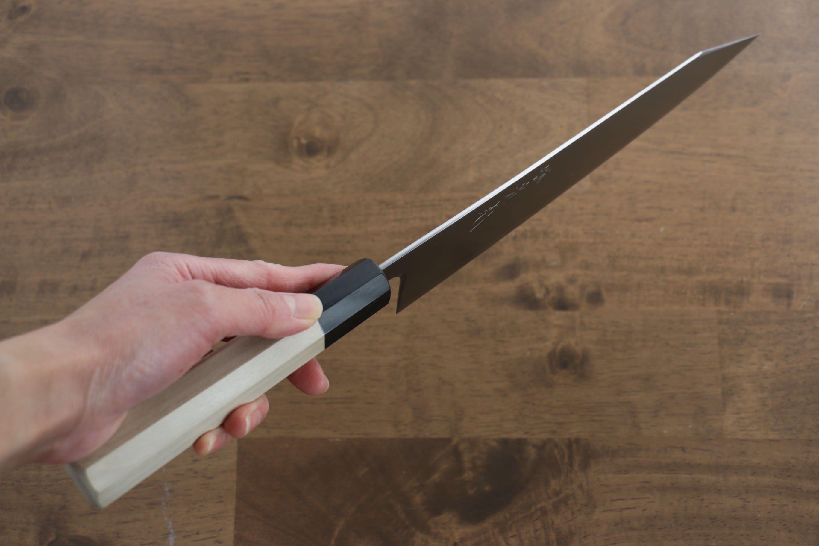 Jikko SG2 Kiritsuke Gyuto  230mm Magnolia Handle - Japanny - Best Japanese Knife