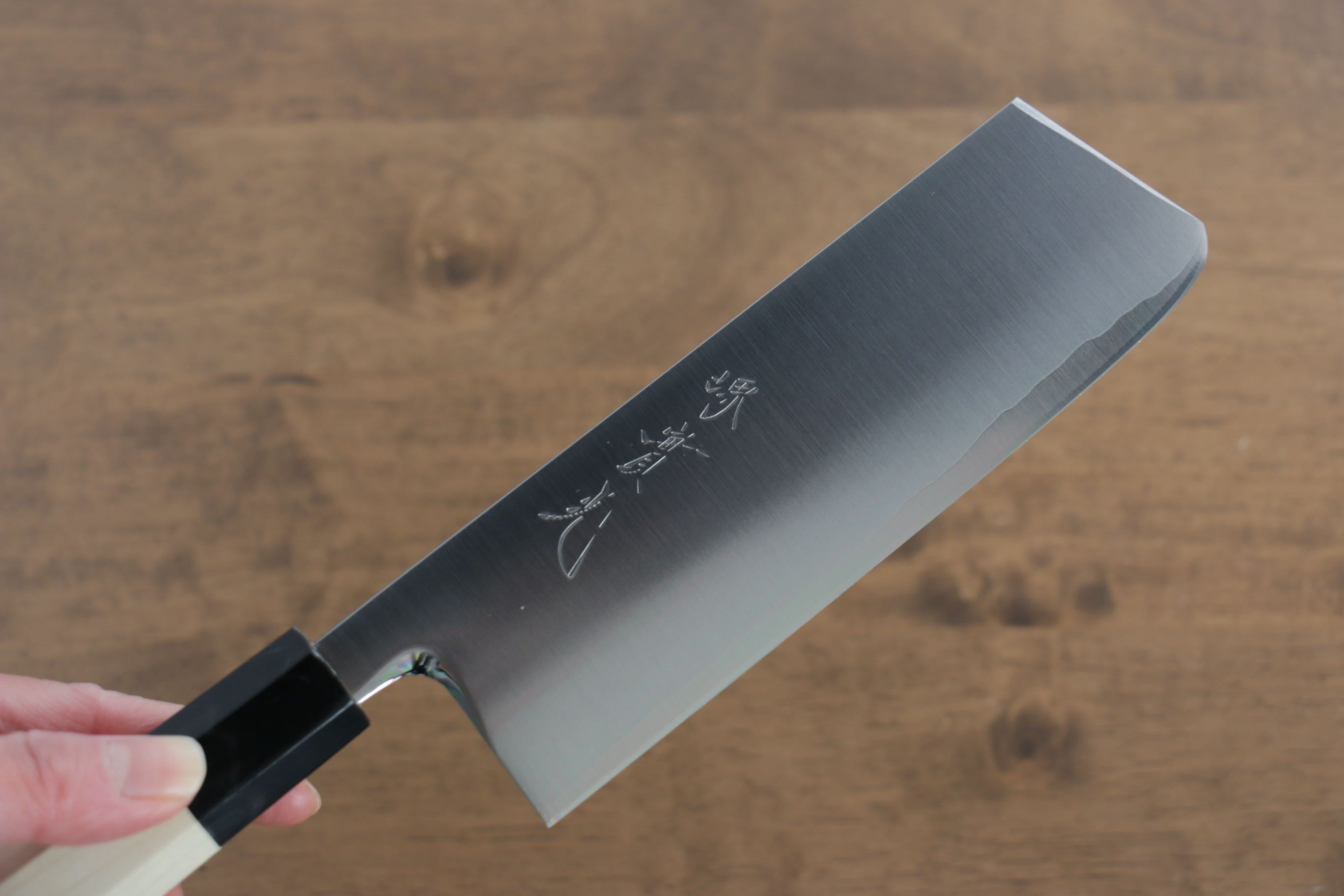 Jikko SG2 Kiritsuke Nakiri  155mm Magnolia Handle - Japanny - Best Japanese Knife
