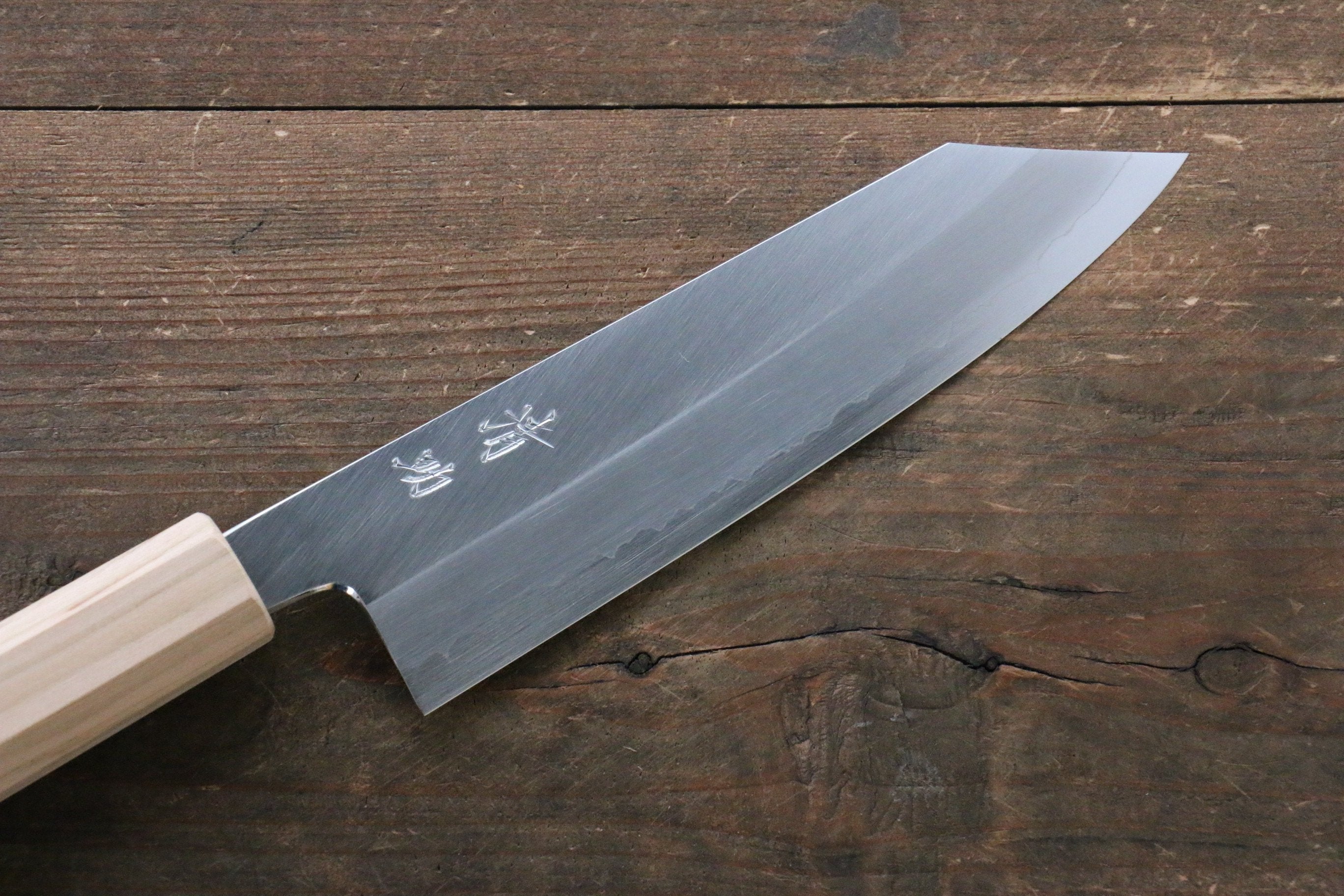 Seisuke Silver Steel No.3 Bunka 165mm Cherry Tree Handle - Japanny - Best Japanese Knife
