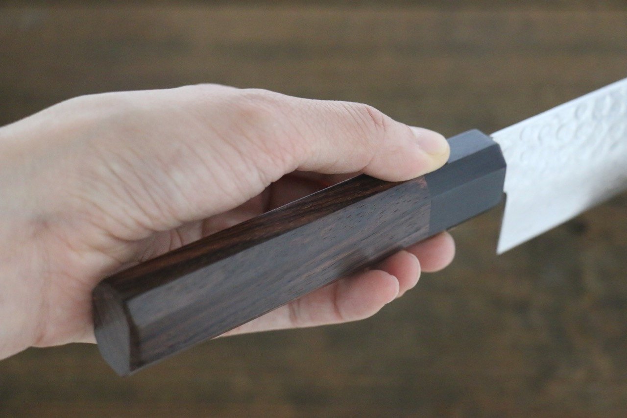 Seisuke AUS10 Santoku 180mm Shitan Handle - Japanny - Best Japanese Knife