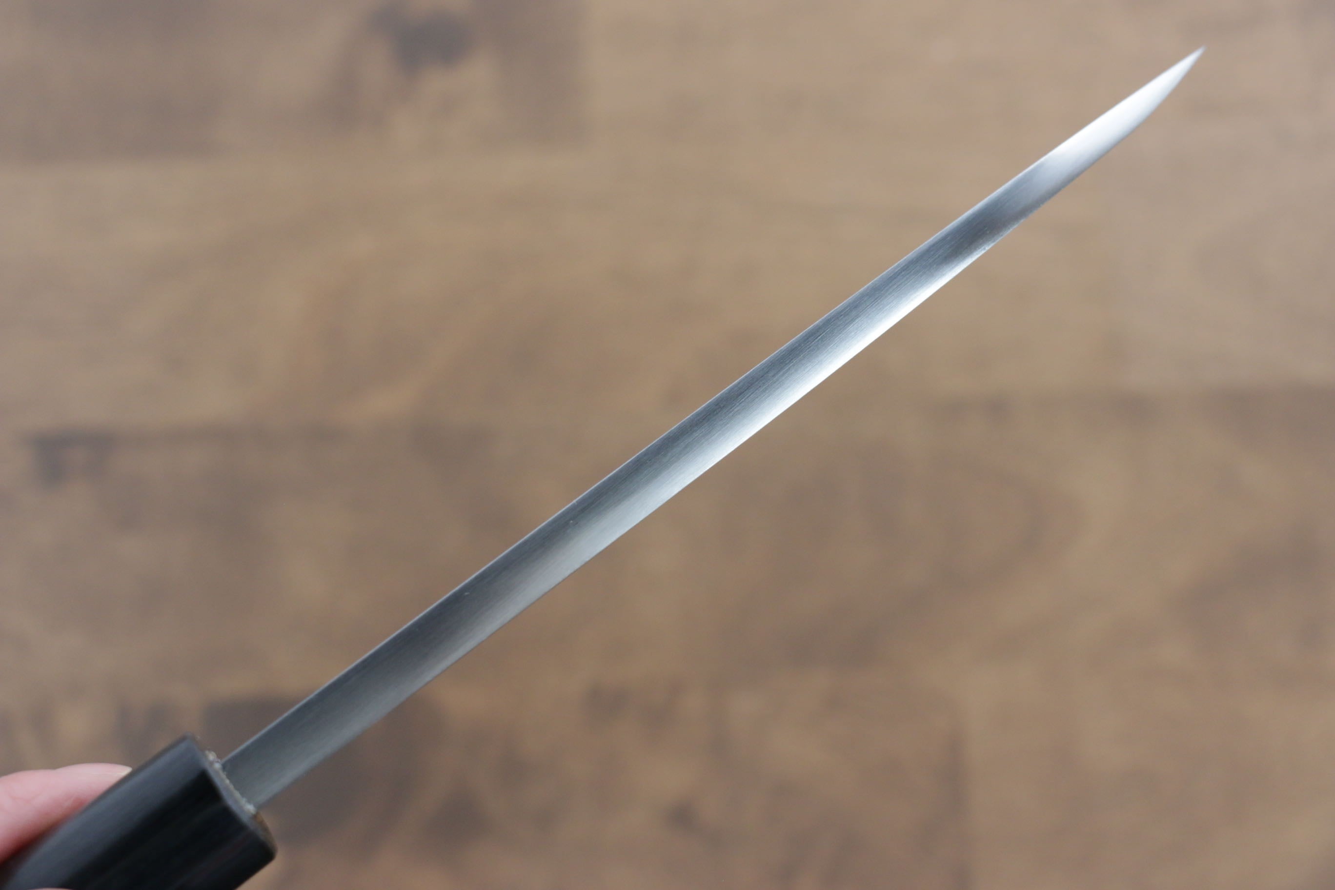 Jikko White Steel No.2 Deba  165mm Shitan Handle - Japanny - Best Japanese Knife