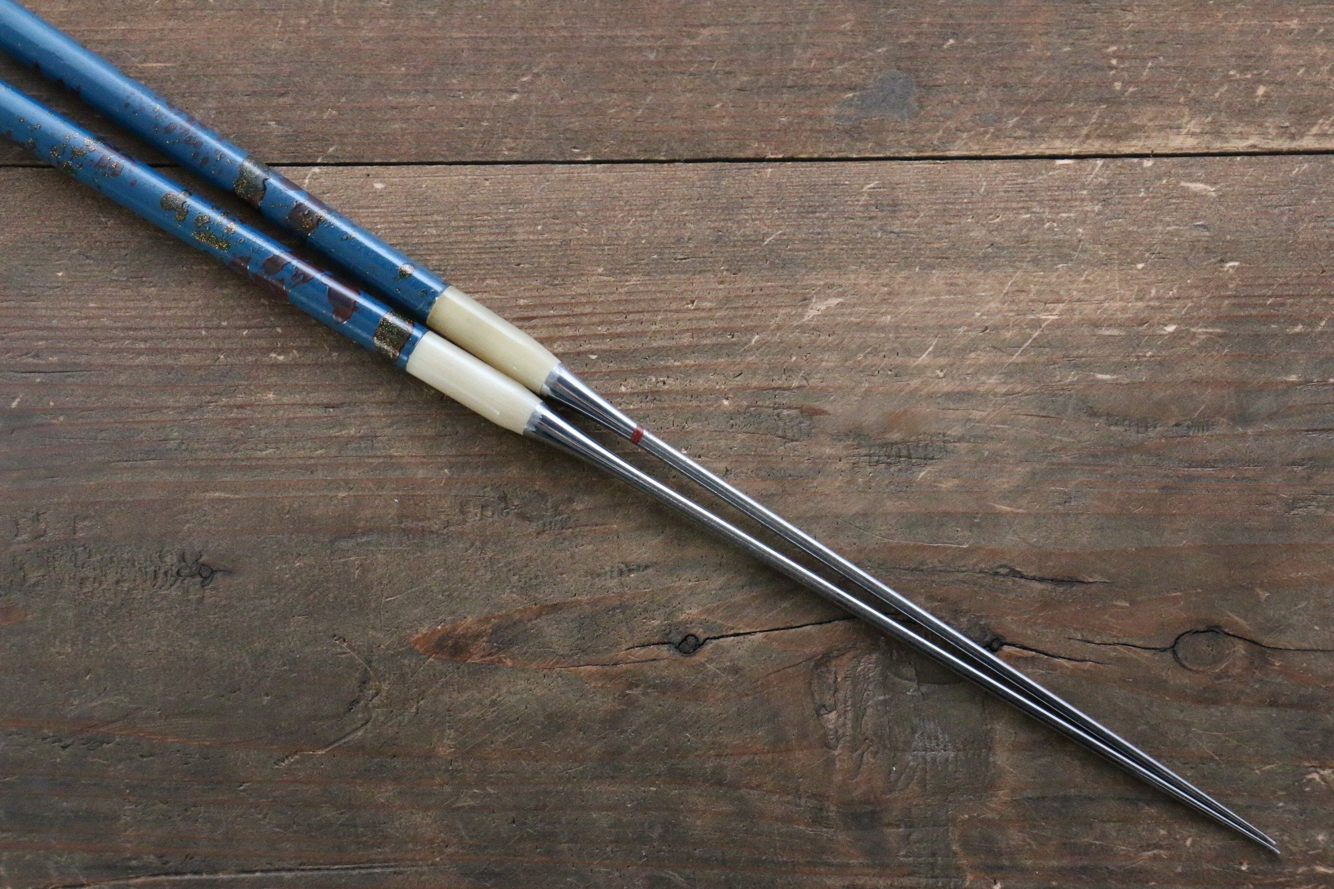 Moribashi Cooking Chopstick Blue 165mm - Japanny - Best Japanese Knife