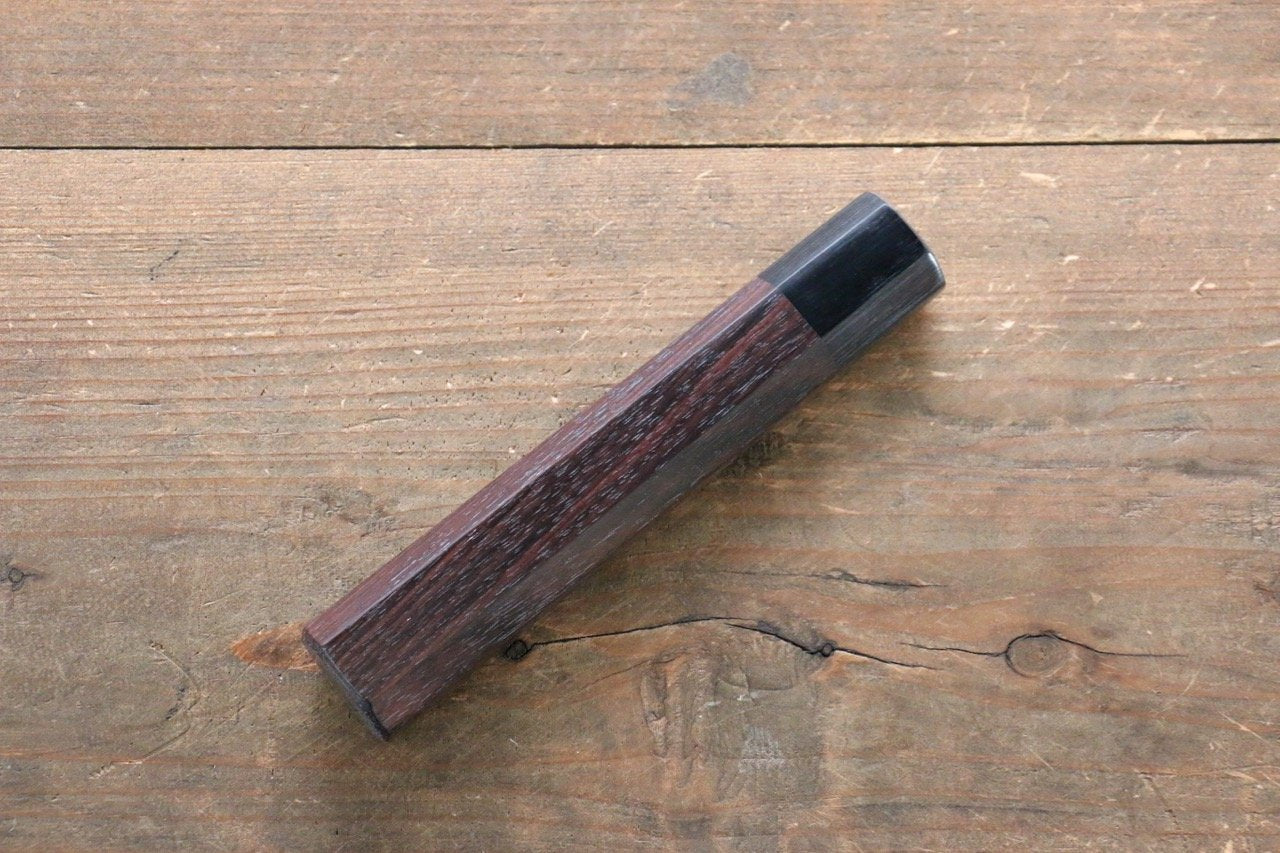 Octagonal Shitan Knife Handle for Gyuto Knife 210mm - Japanny - Best Japanese Knife