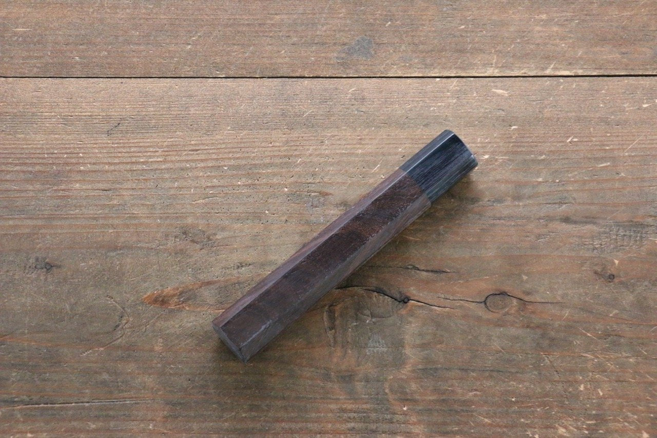 Octagonal Shitan Knife Handle for Sujihiki Knife 240mm - Japanny - Best Japanese Knife