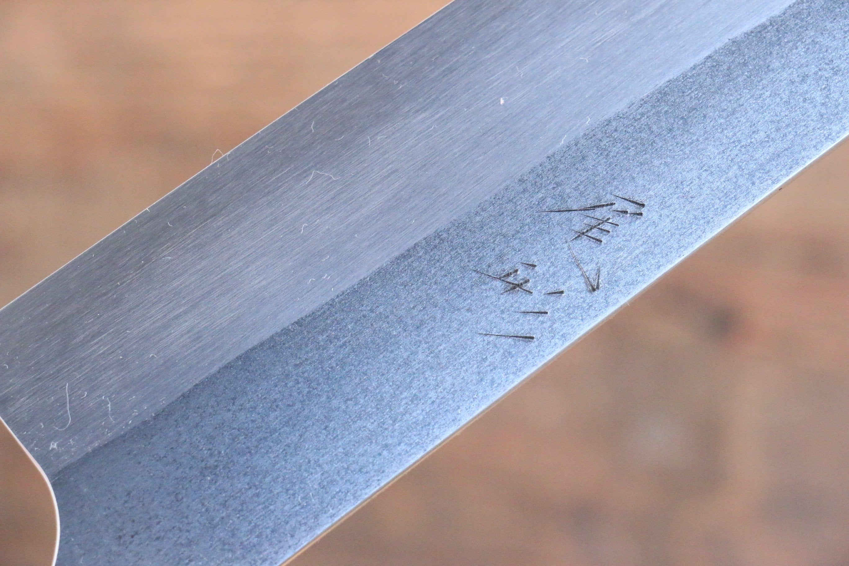 Shungo Ogata SG2 Kurouchi Black Finished Sujihiki 240mm Shitan Handle - Japanny - Best Japanese Knife