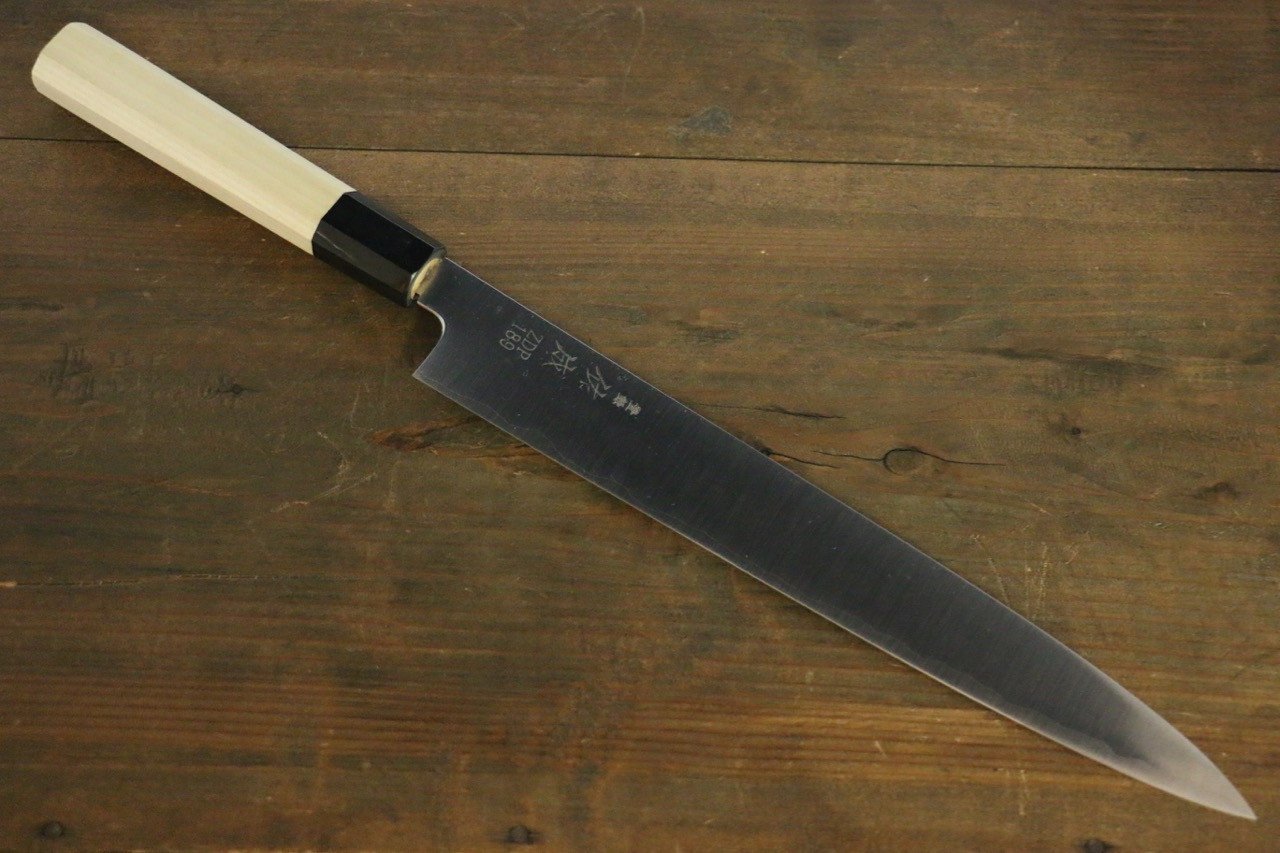 Sukenari ZDP189 3 Layer Sujihiki 270mm Magnolia Handle - Japanny - Best Japanese Knife