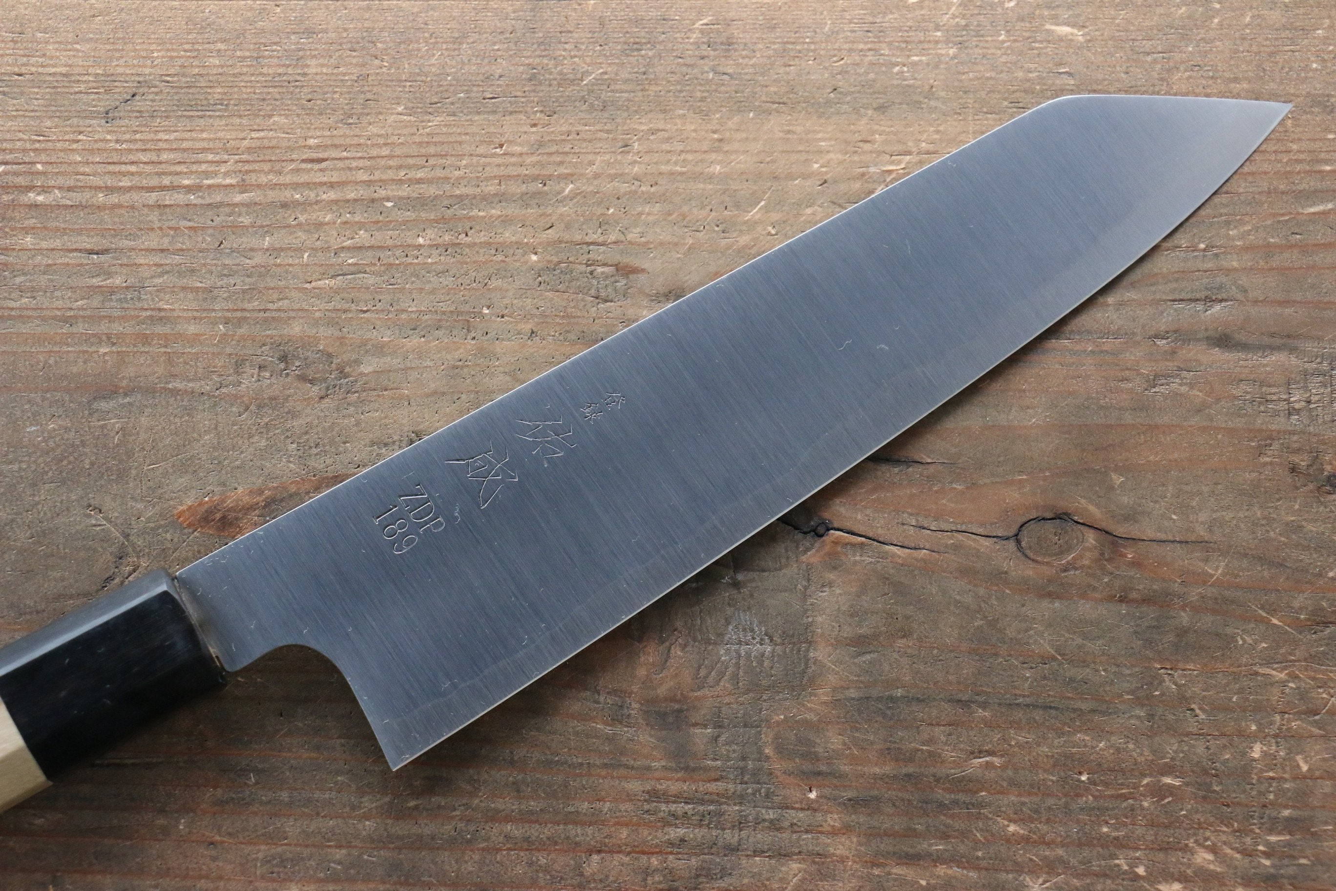 Sukenari ZDP189 3 Layer Kiritsuke Gyuto 210mm Magnolia Handle - Japanny - Best Japanese Knife