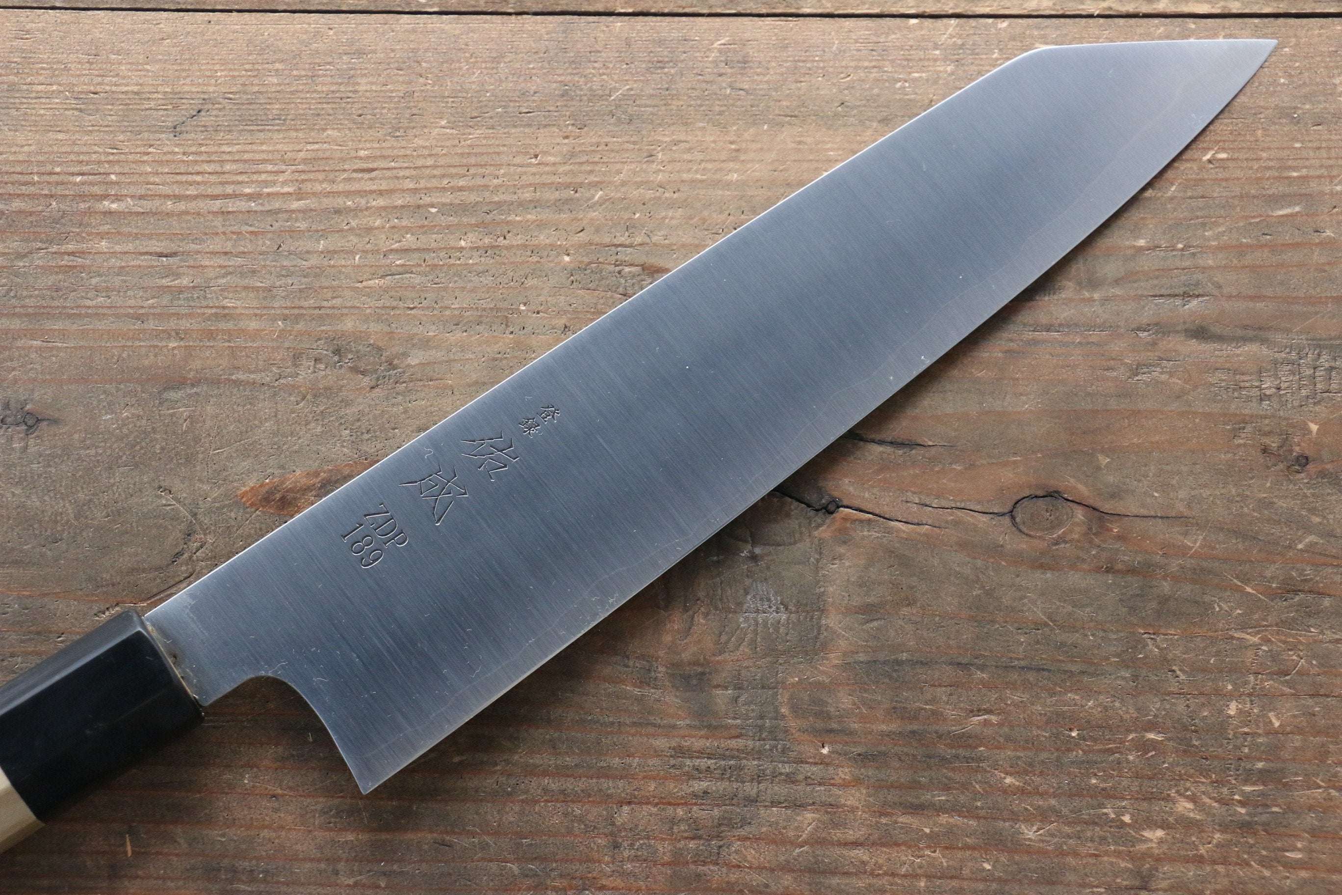 Sukenari ZDP189 3 Layer Kiritsuke Gyuto 240mm Magnolia Handle - Japanny - Best Japanese Knife