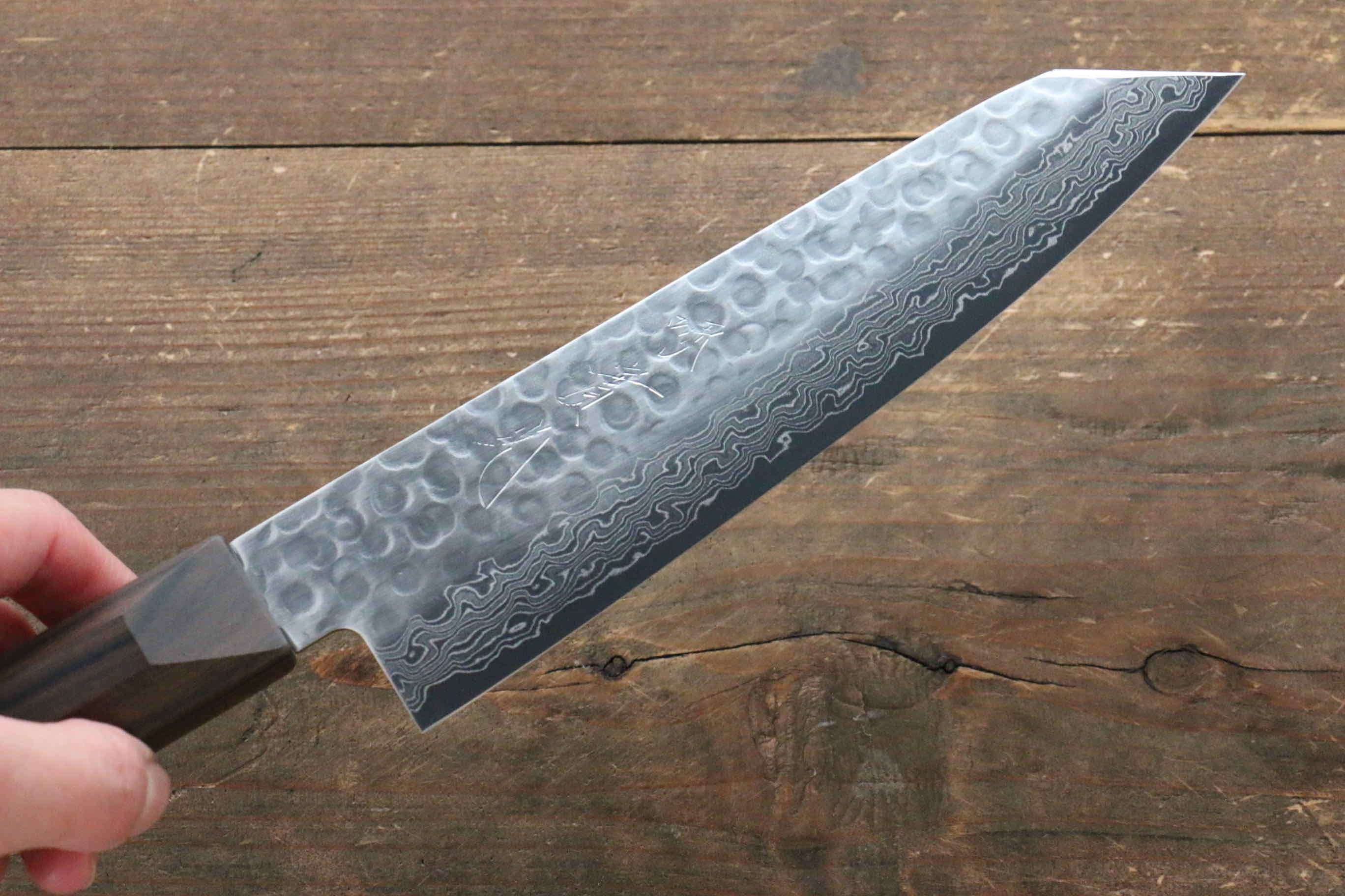 Jikko VG10 17 Layer Gyuto  170mm Ebony Wood Handle - Japanny - Best Japanese Knife