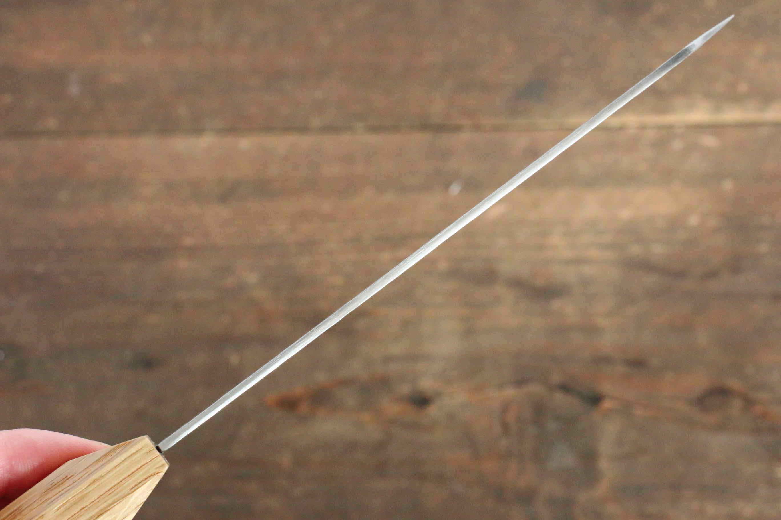 Jikko VG10 17 Layer Kiritsuke Petty-Utility  140mm Oak Handle - Japanny - Best Japanese Knife