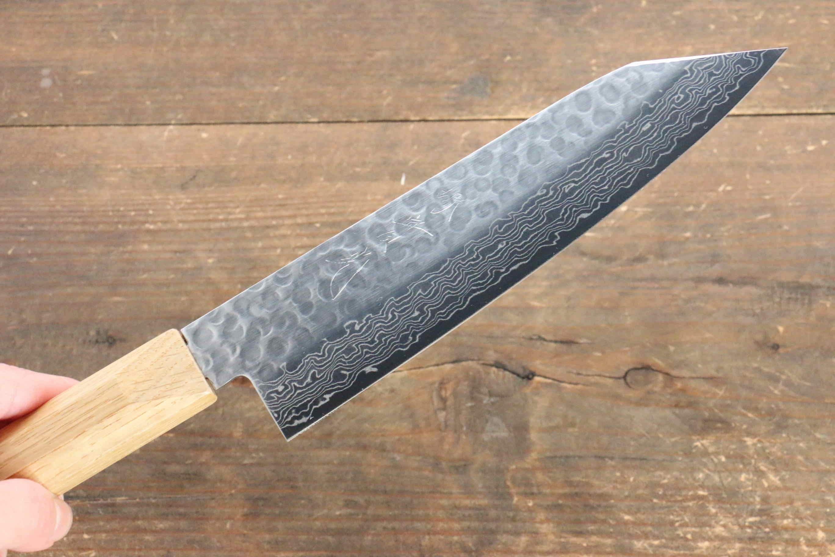 Jikko VG10 17 Layer Santoku  170mm Oak Handle - Japanny - Best Japanese Knife