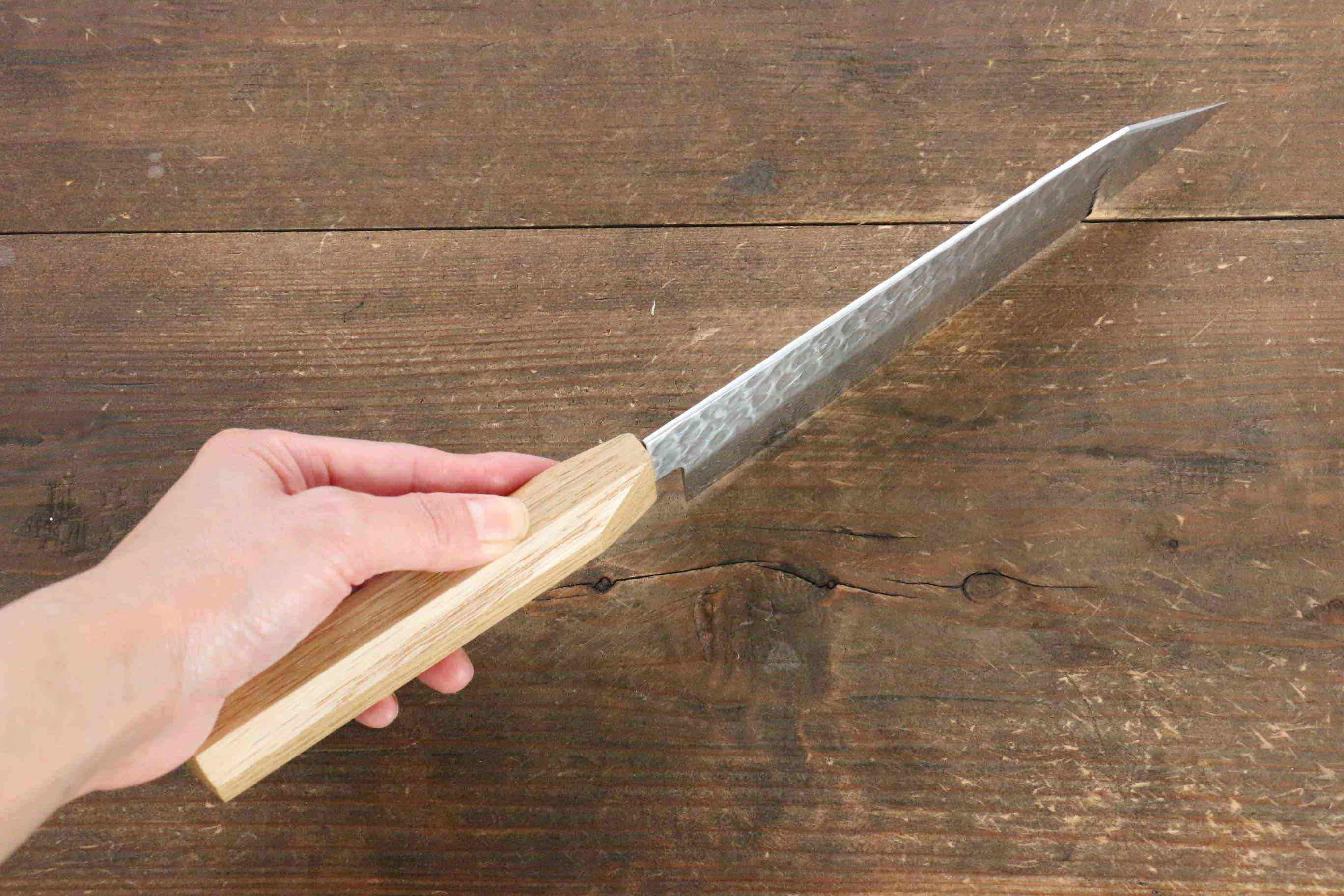 Jikko VG10 17 Layer Santoku  170mm Oak Handle - Japanny - Best Japanese Knife
