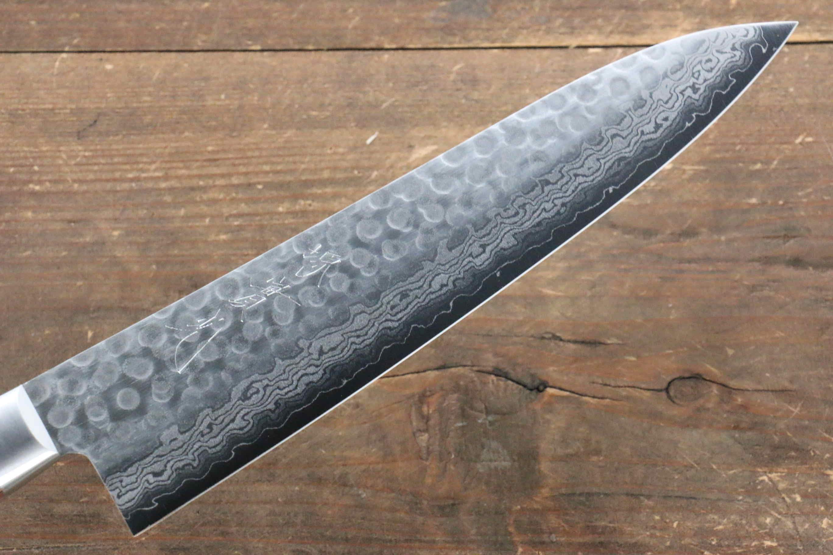 Jikko VG10 17 Layer Gyuto  210mm Mahogany Handle - Japanny - Best Japanese Knife