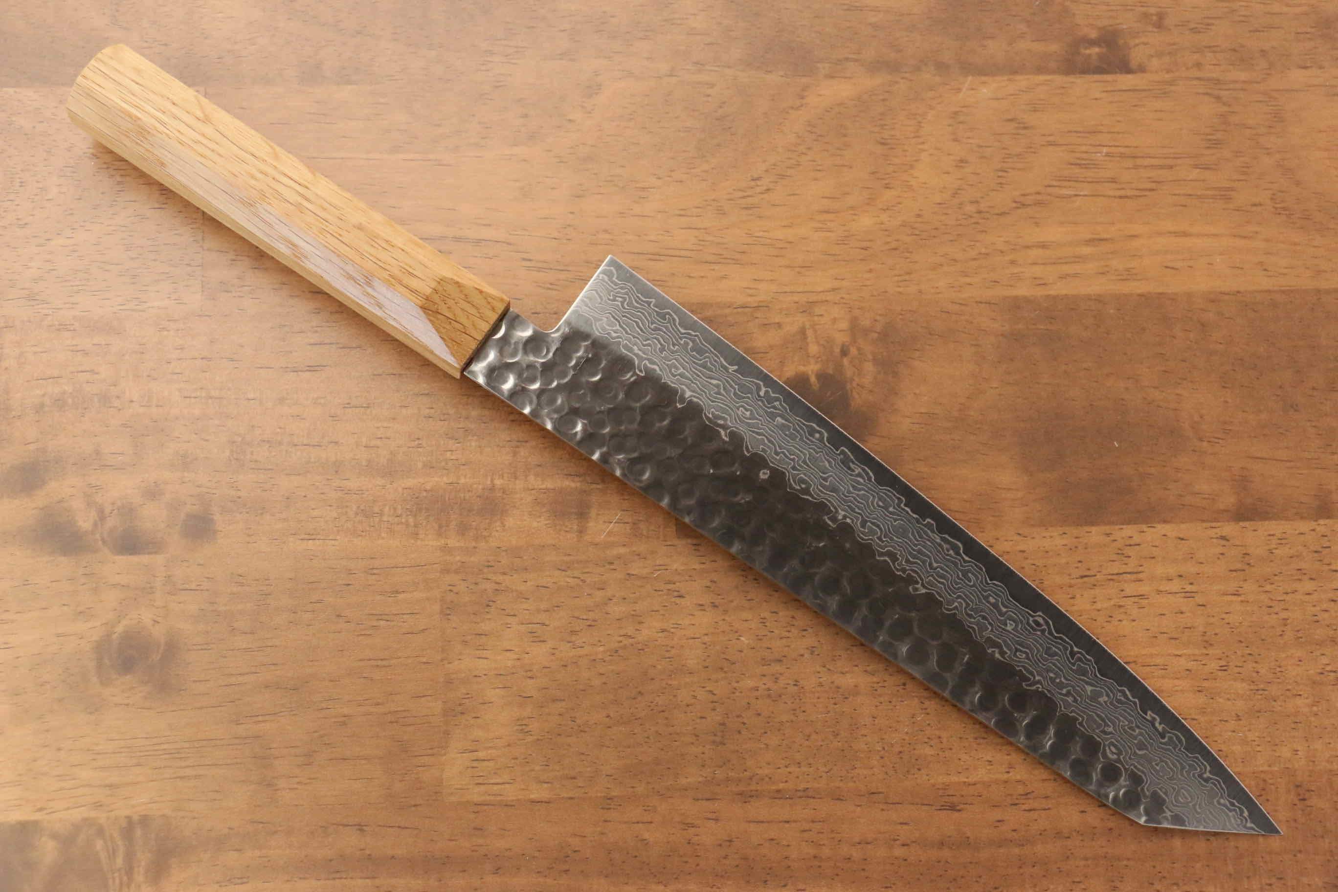 Jikko VG10 17 Layer Gyuto  230mm Oak Handle - Japanny - Best Japanese Knife