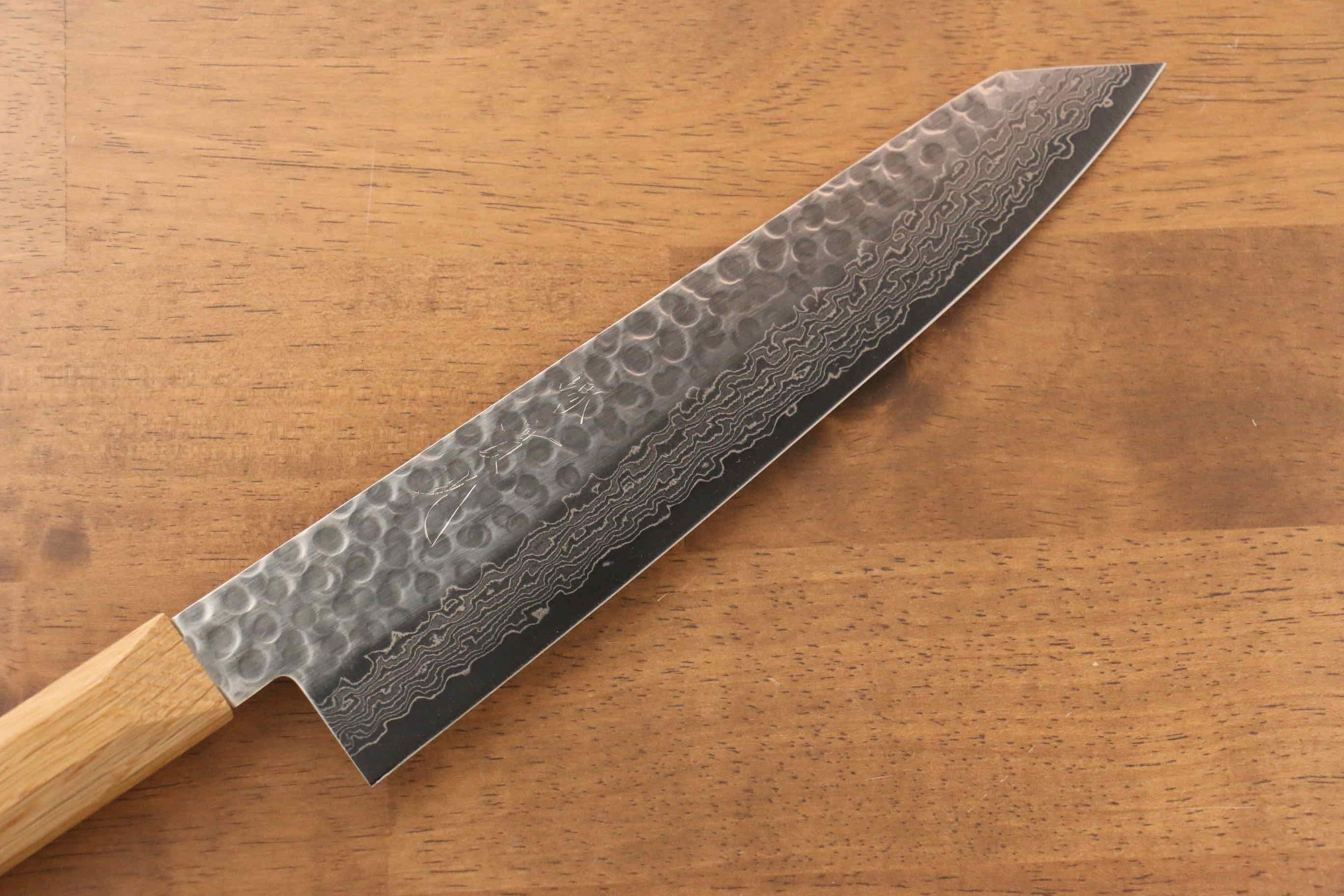 Jikko VG10 17 Layer Gyuto  230mm Oak Handle - Japanny - Best Japanese Knife