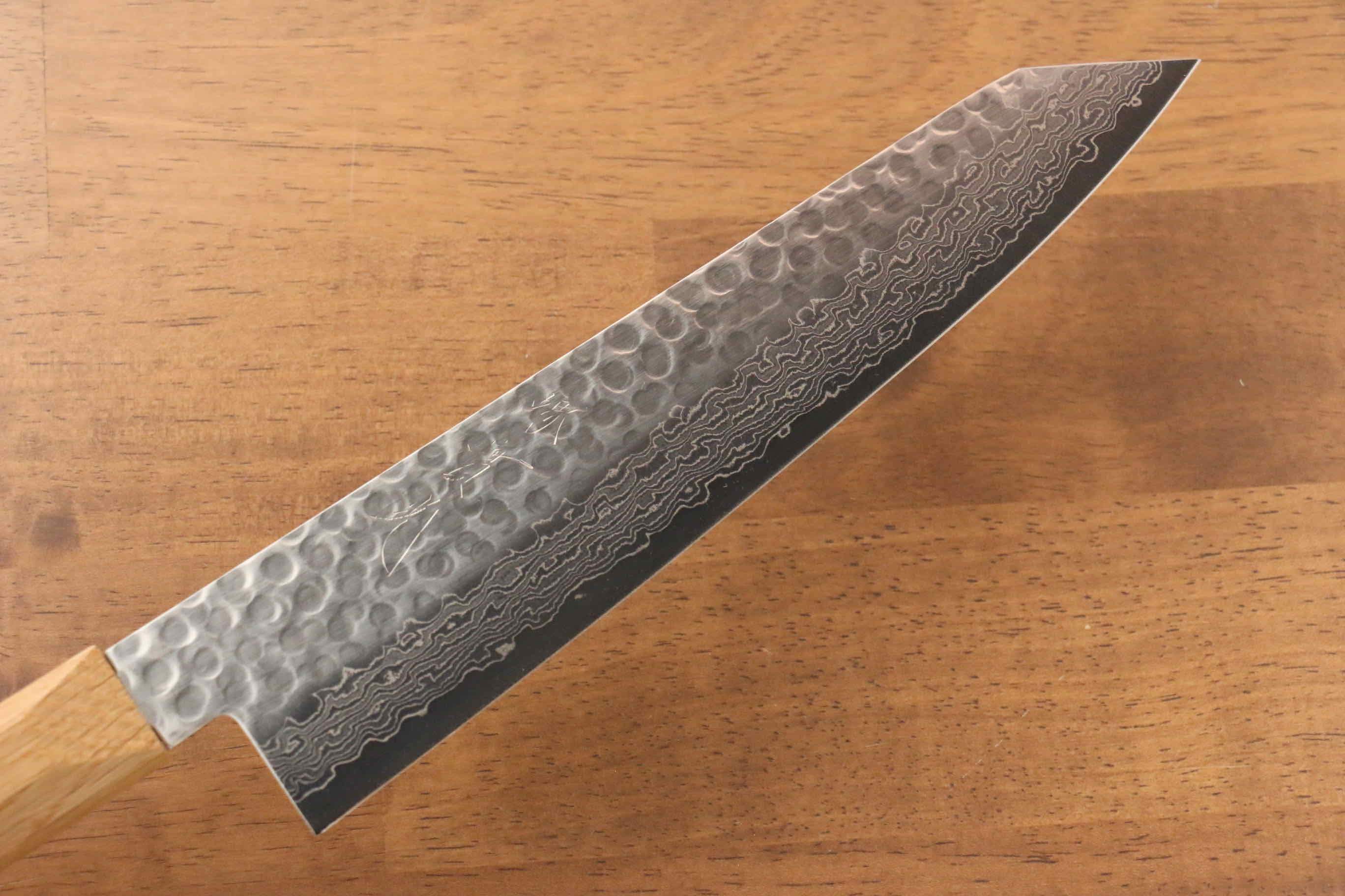 Jikko VG10 17 Layer Gyuto  230mm Oak Handle - Japanny - Best Japanese Knife