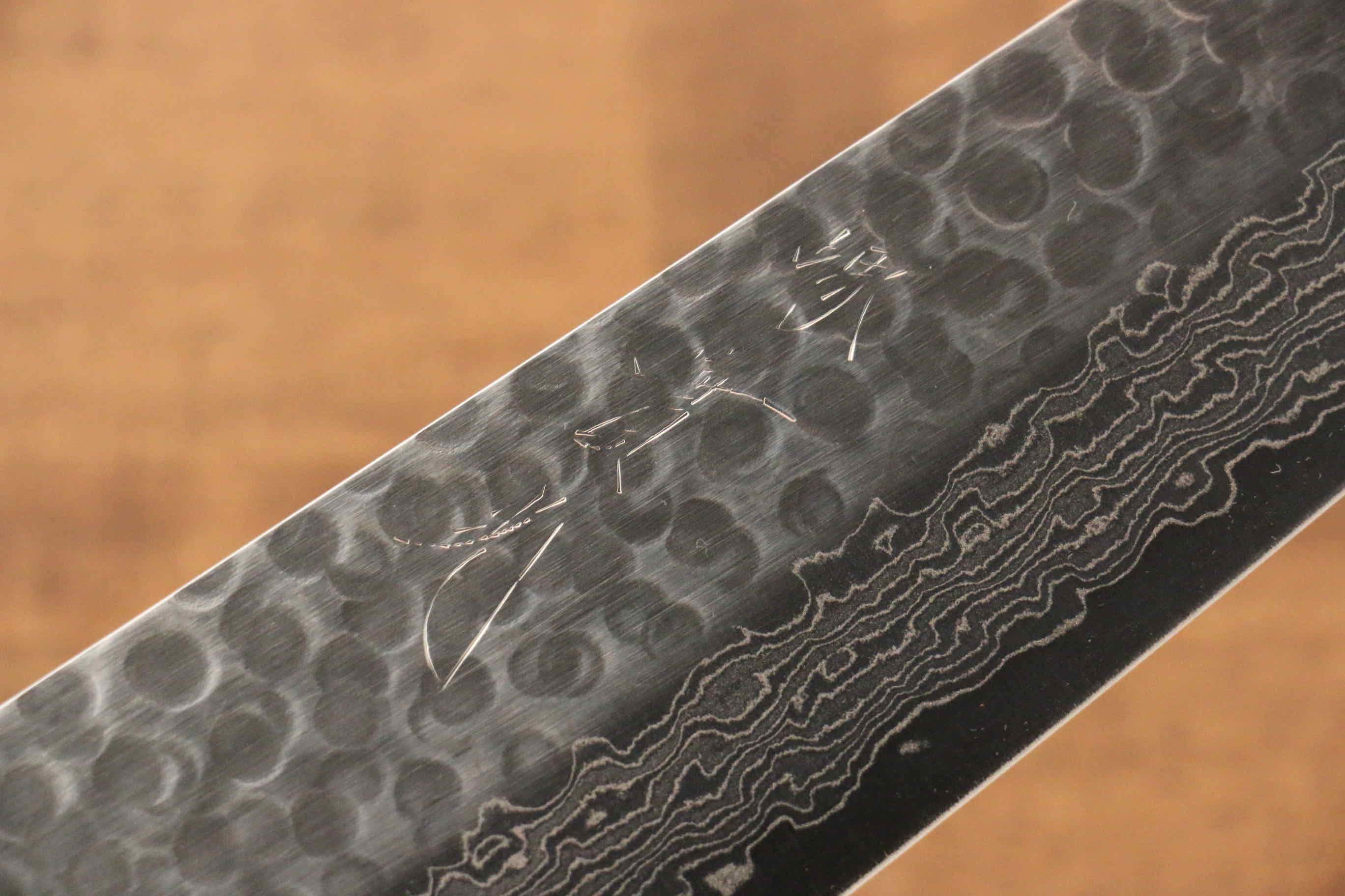 Jikko VG10 17 Layer Gyuto  230mm Oak Handle - Japanny - Best Japanese Knife