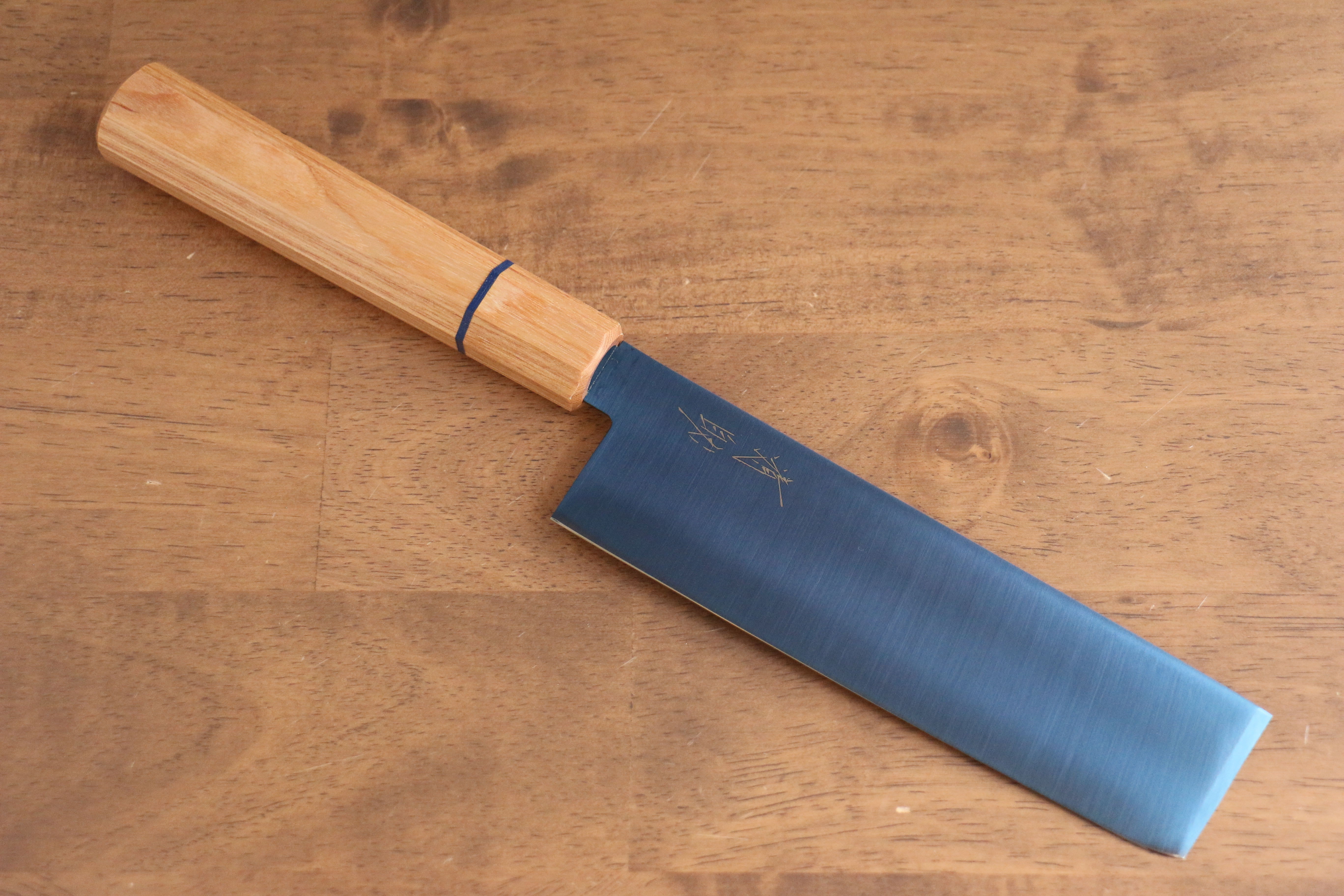 Seisuke SK-85 Ion plating Nakiri 175mm White wood Handle - Japanny - Best Japanese Knife