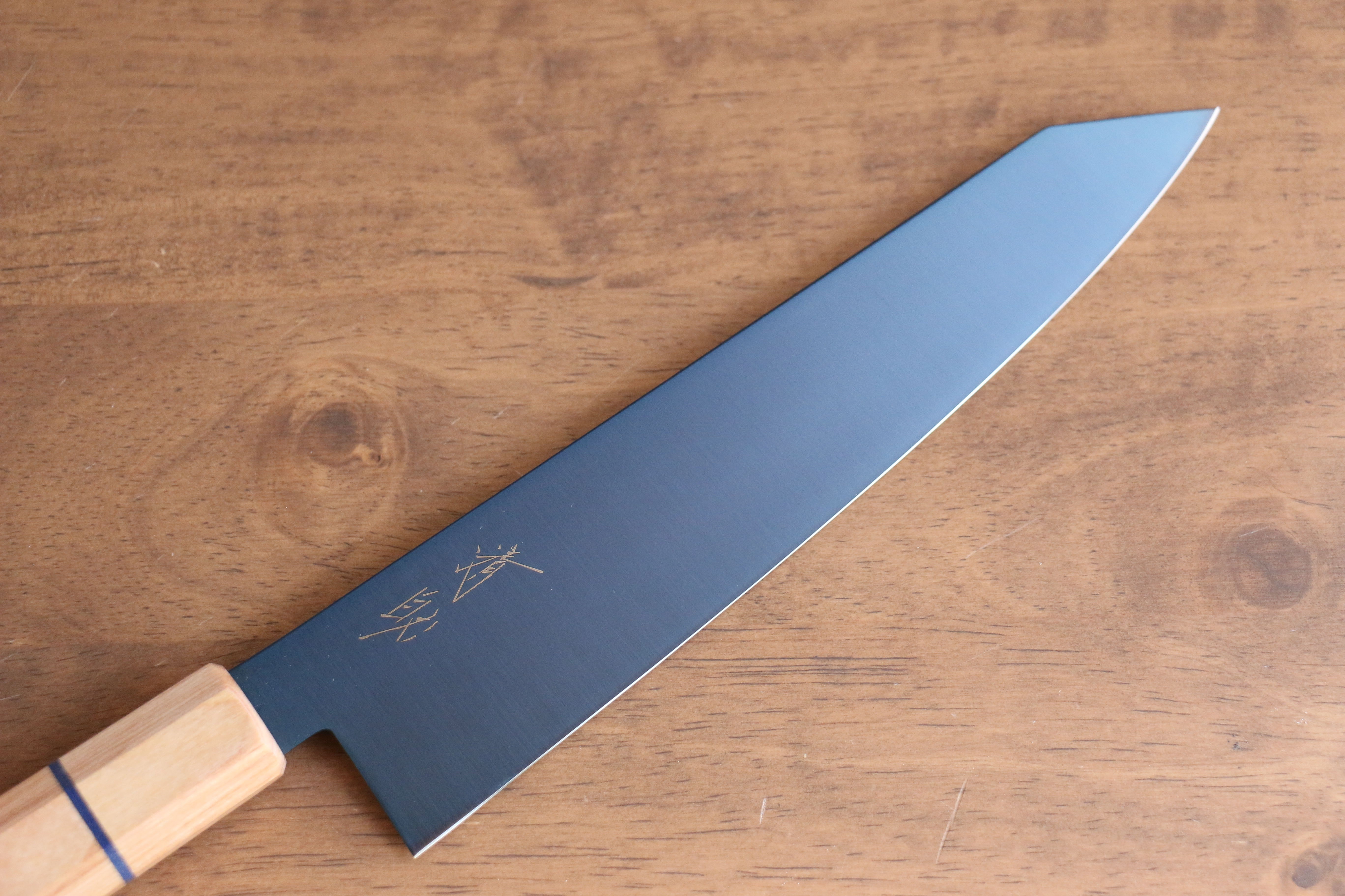 Seisuke SK-85 Ion plating Kiritsuke Gyuto 210mm White wood Handle - Japanny - Best Japanese Knife