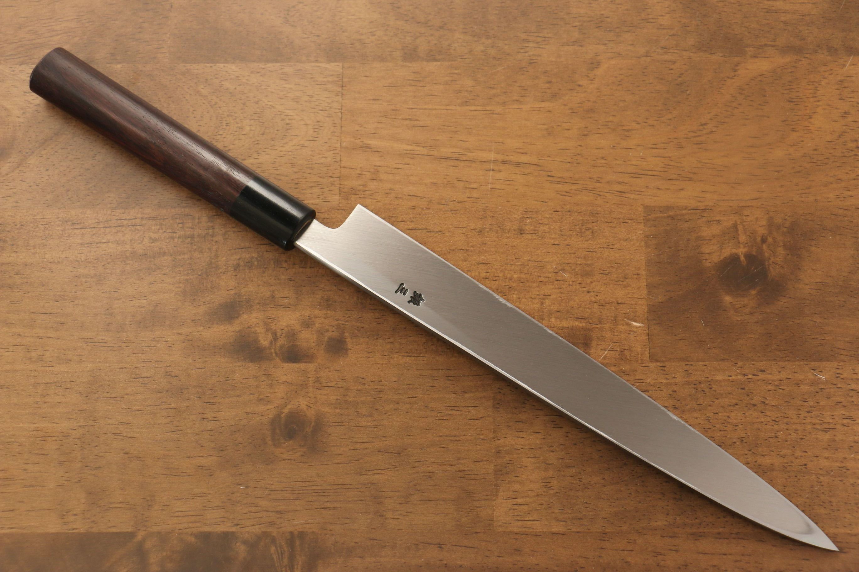 Jikko Silver Steel No.3 Yanagiba  240mm Shitan Handle - Japanny - Best Japanese Knife