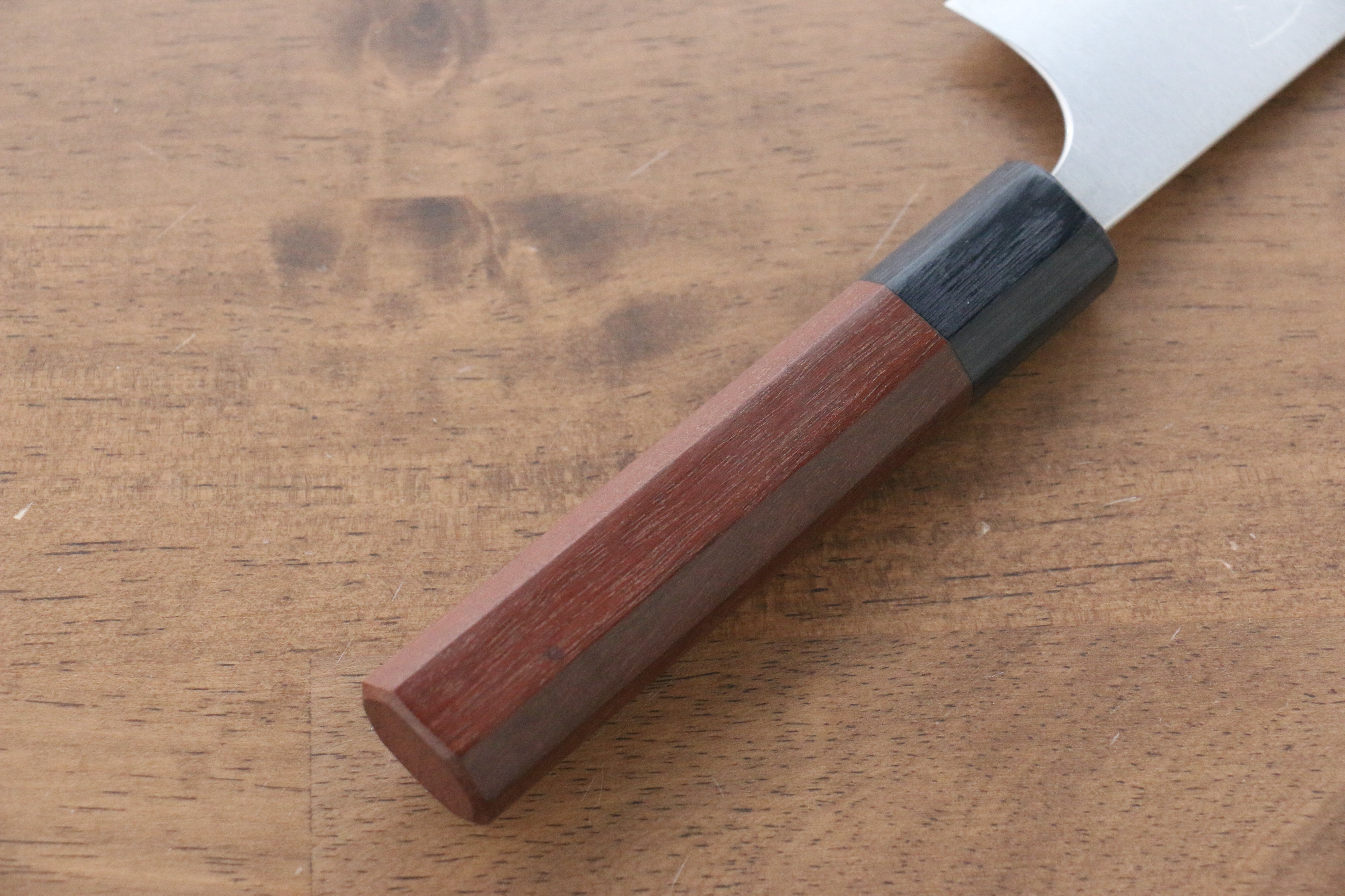 Shibata Takayuki Koutetsu SG2 Small Bunka  140mm Jarrah Handle - Japanny - Best Japanese Knife