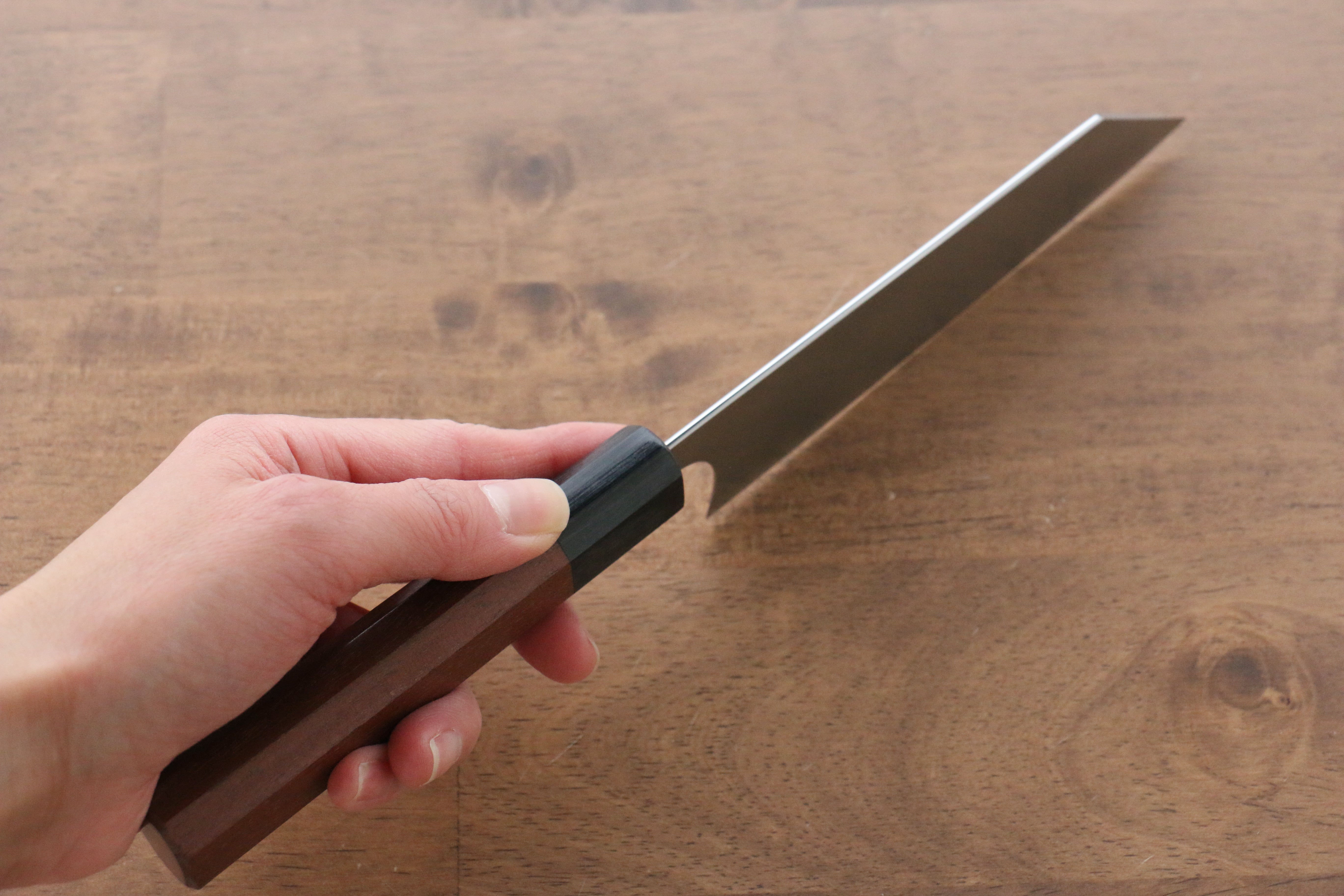 Shibata Takayuki Koutetsu SG2 Small Bunka  140mm Jarrah Handle - Japanny - Best Japanese Knife
