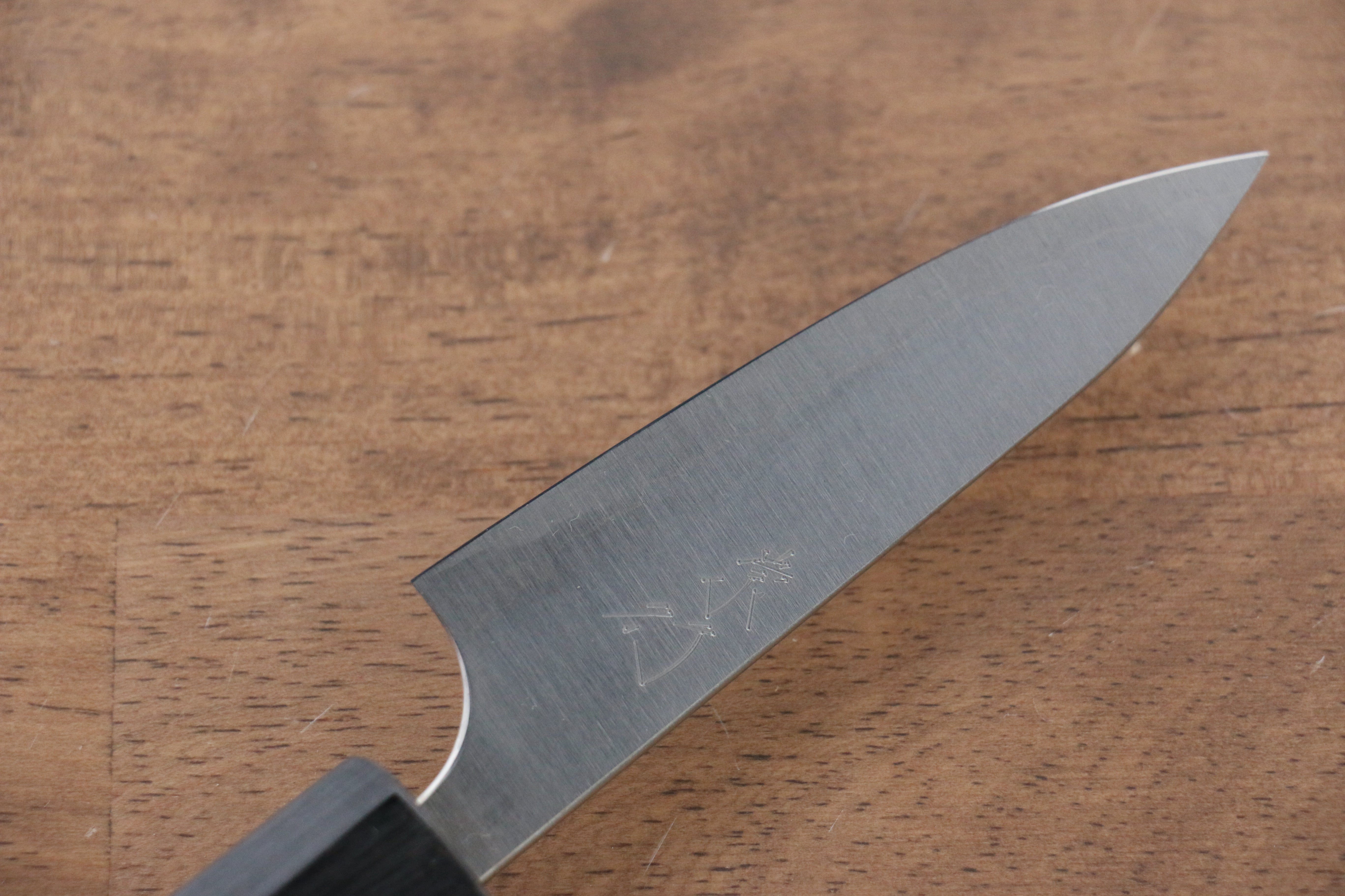 Shibata Takayuki Koutetsu Blue Super Petty-Utility  80mm Jarrah Handle - Japanny - Best Japanese Knife