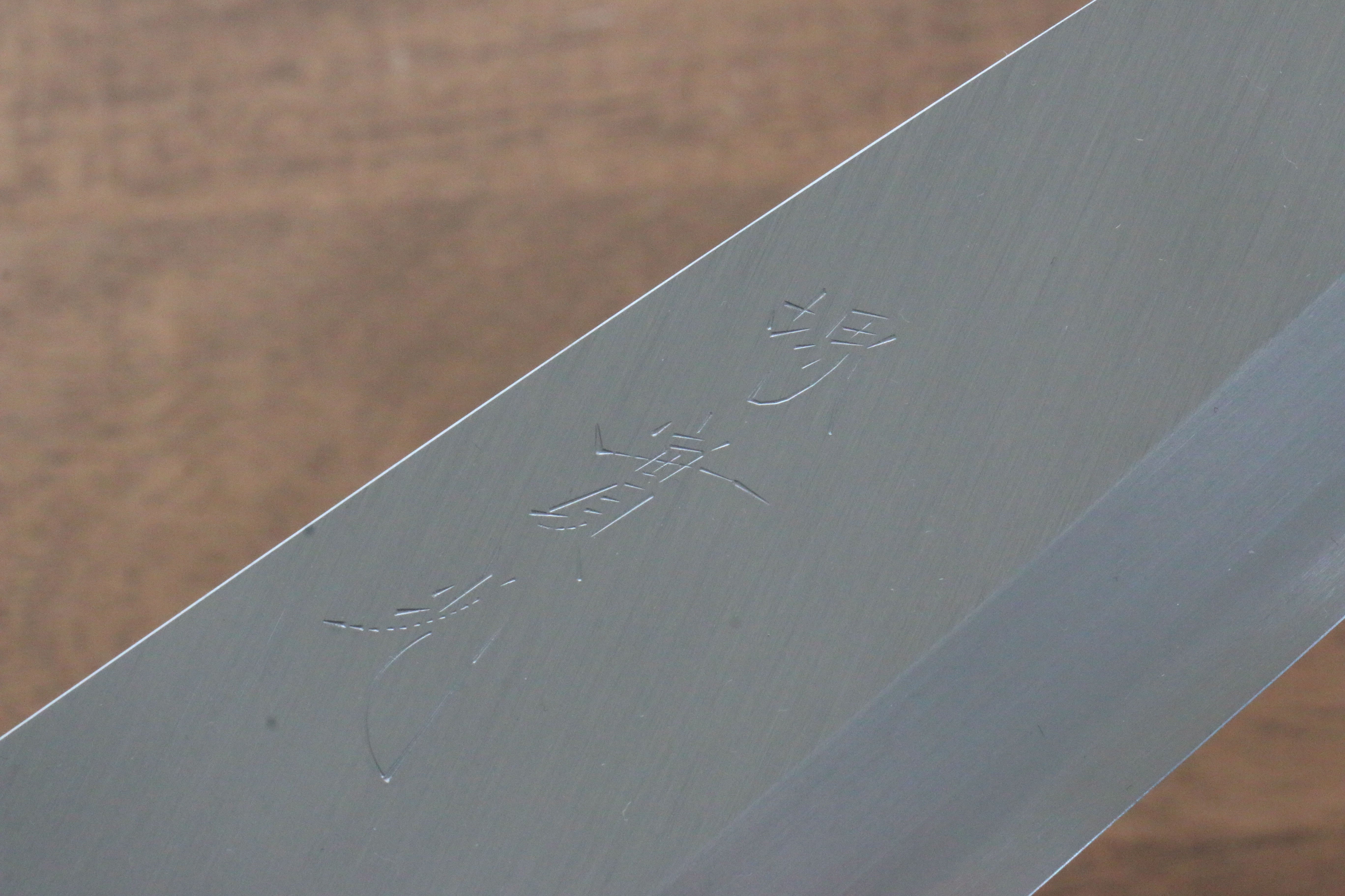 Jikko Shiko White Steel Kiritsuke Deba  180mm Ebony with Double Ring Handle - Japanny - Best Japanese Knife